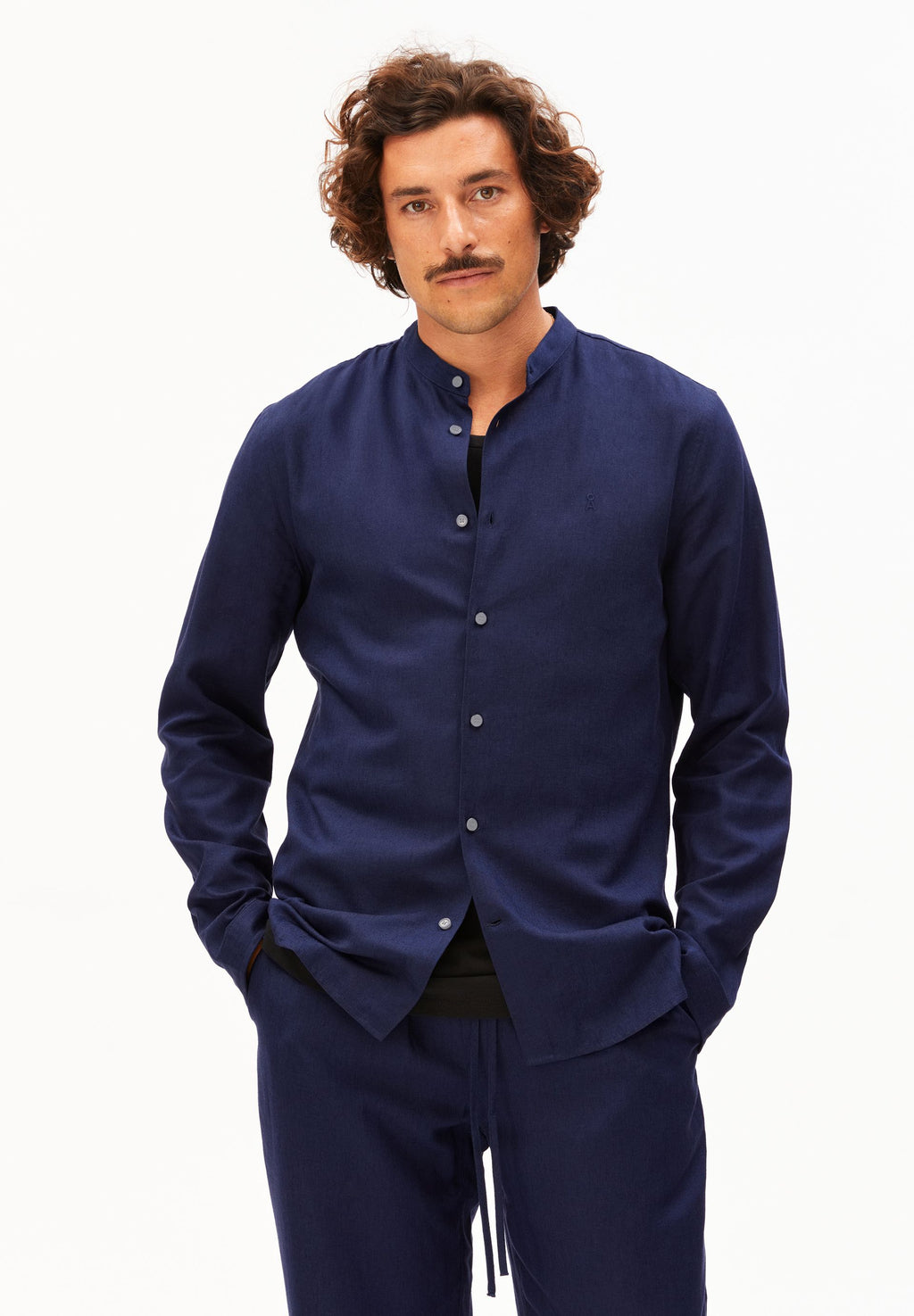 Chemise Alan Flusser Homme - Manches Longues - Taille L - Motif écossais