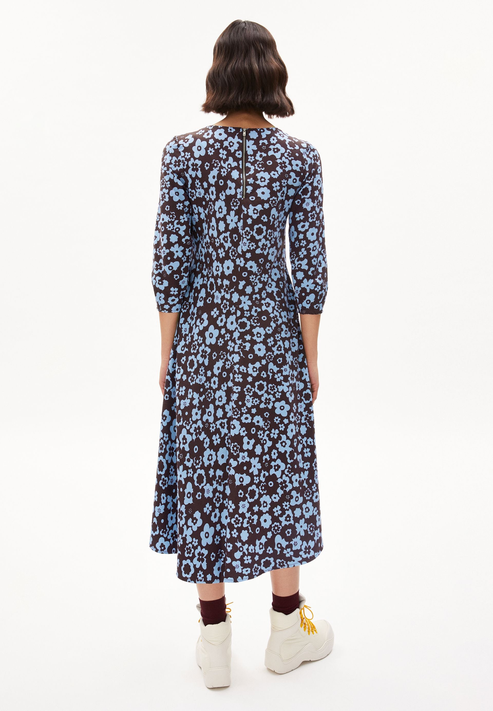ANGELAA RETROWoven Dress Regular Fit made of LENZING™ ECO
