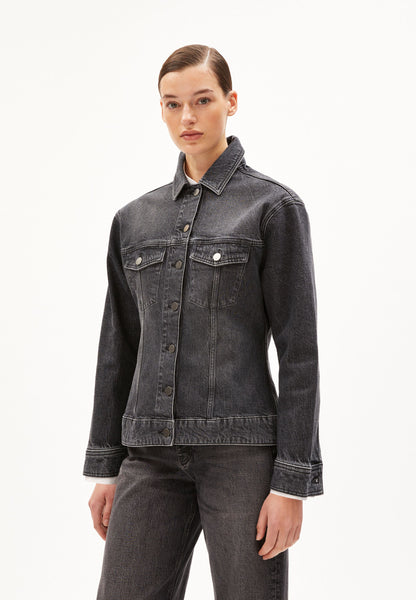 DENSIAA Denim Jacket Oversized Fit made of Organic Cotton Mix