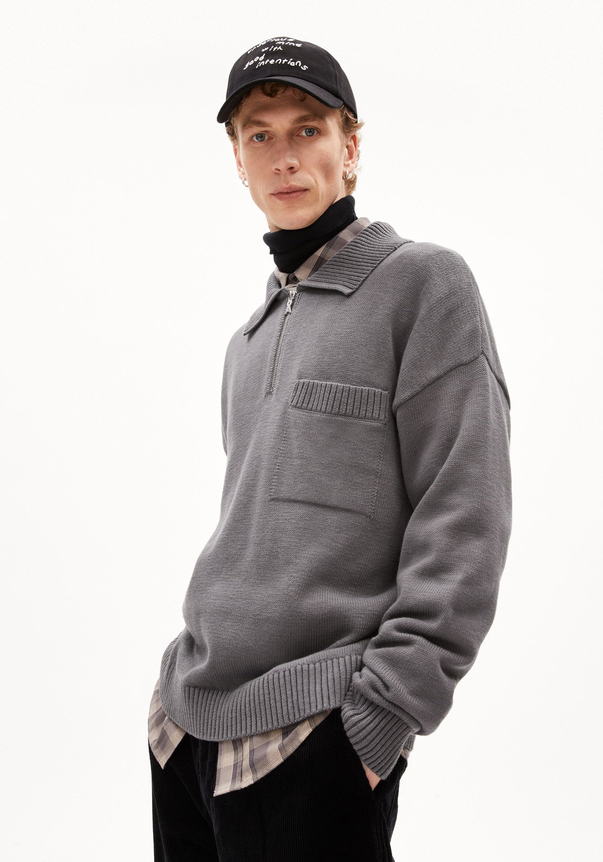 Bio Baumwolle Armedangels Pullover Herren ARMEDANGELS BAARO