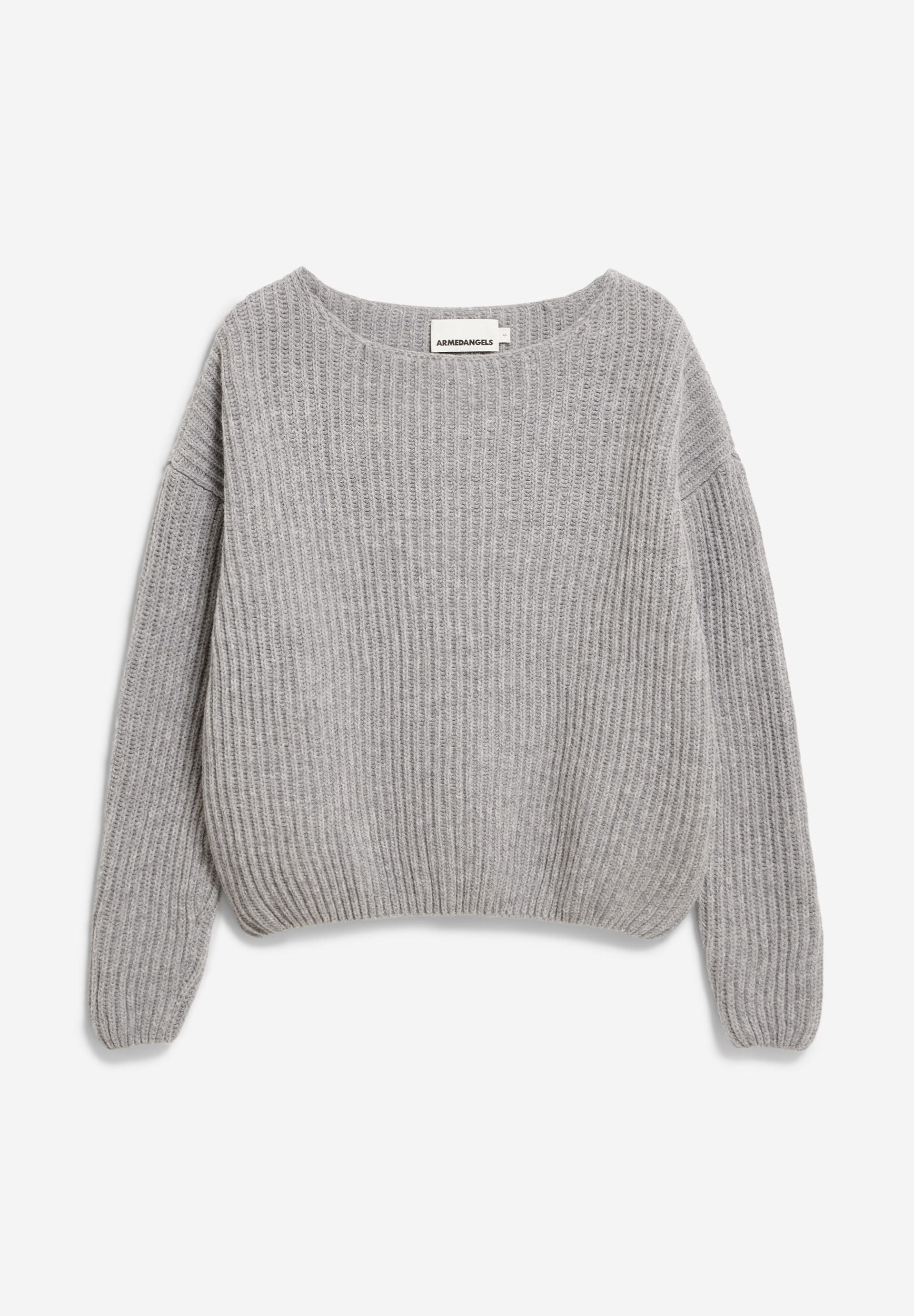 SAAMIRA Sweater Loose Fit made of Organic Wool Mix