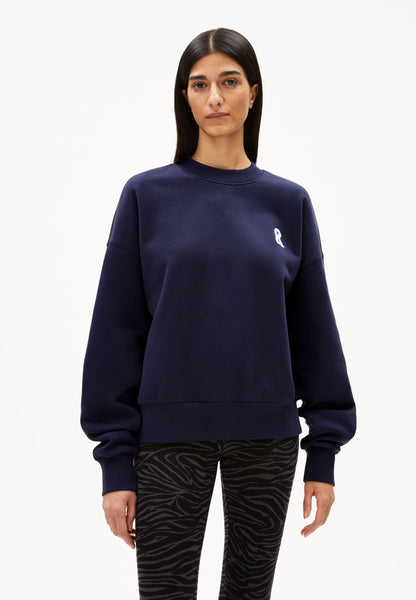 ARMEDANGELS ICONIC Ă… ALIZAA SWEATSHIRT | tinted navy