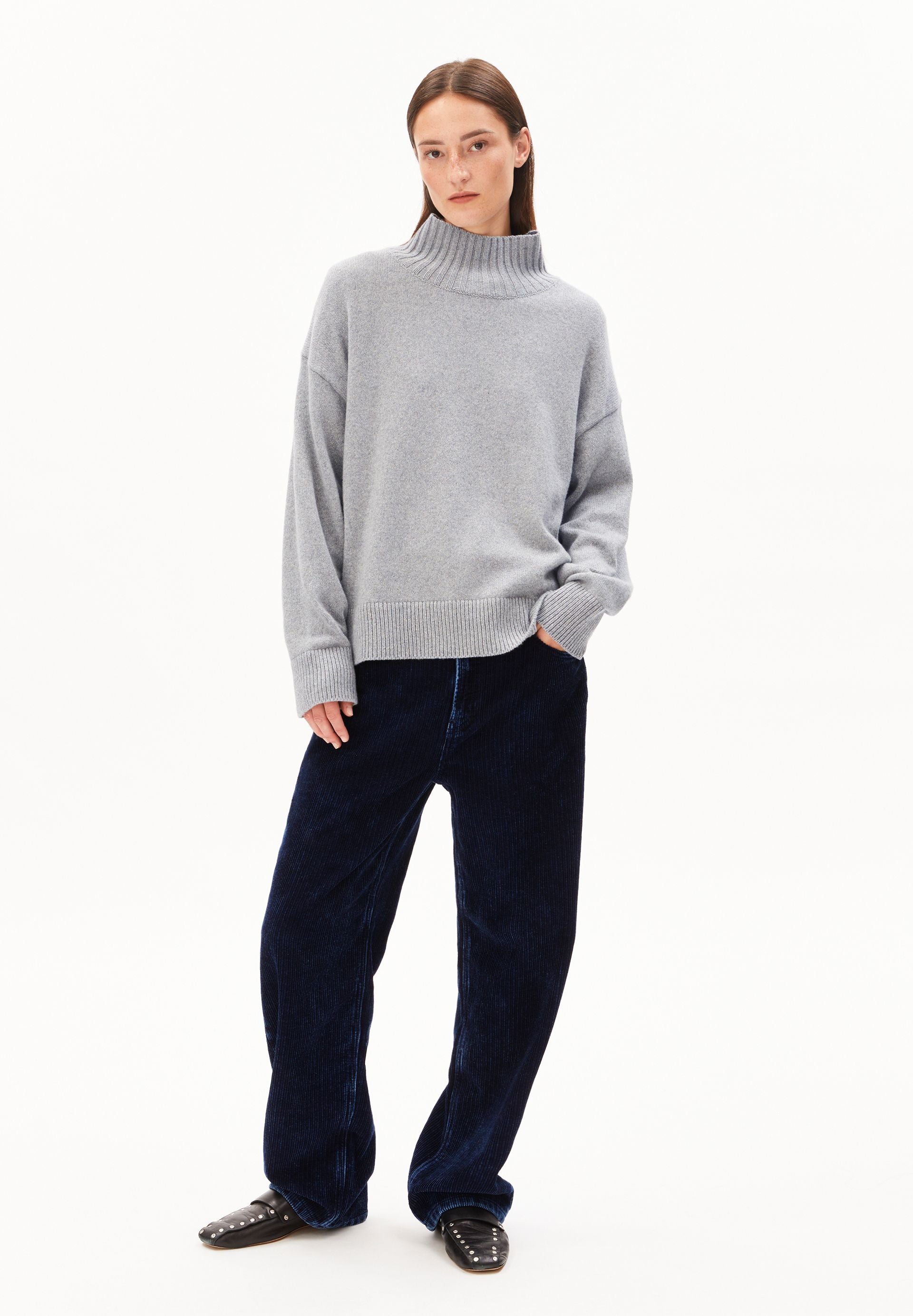 CHRISTOPHE LEMAIRE Wool/Acryl Knit 伊製 3 LEMAIRE-HALF ZIP SWEATER-TO1439 LK1042 BK999 – Dope