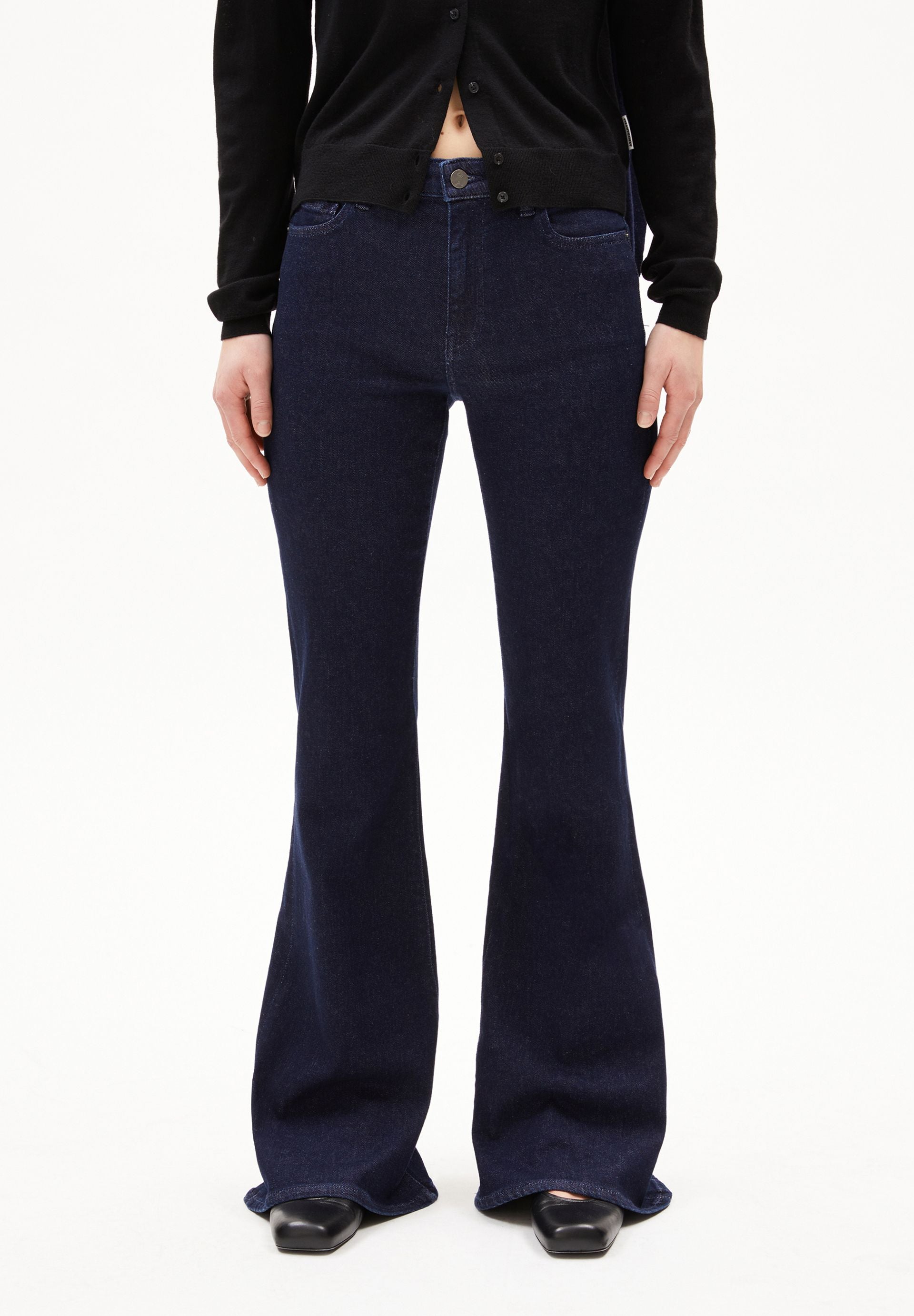 Jeans Flared ARMENEDANGELS ANAMAA: Svasati In Cotone Biologico E Stretch, Donna