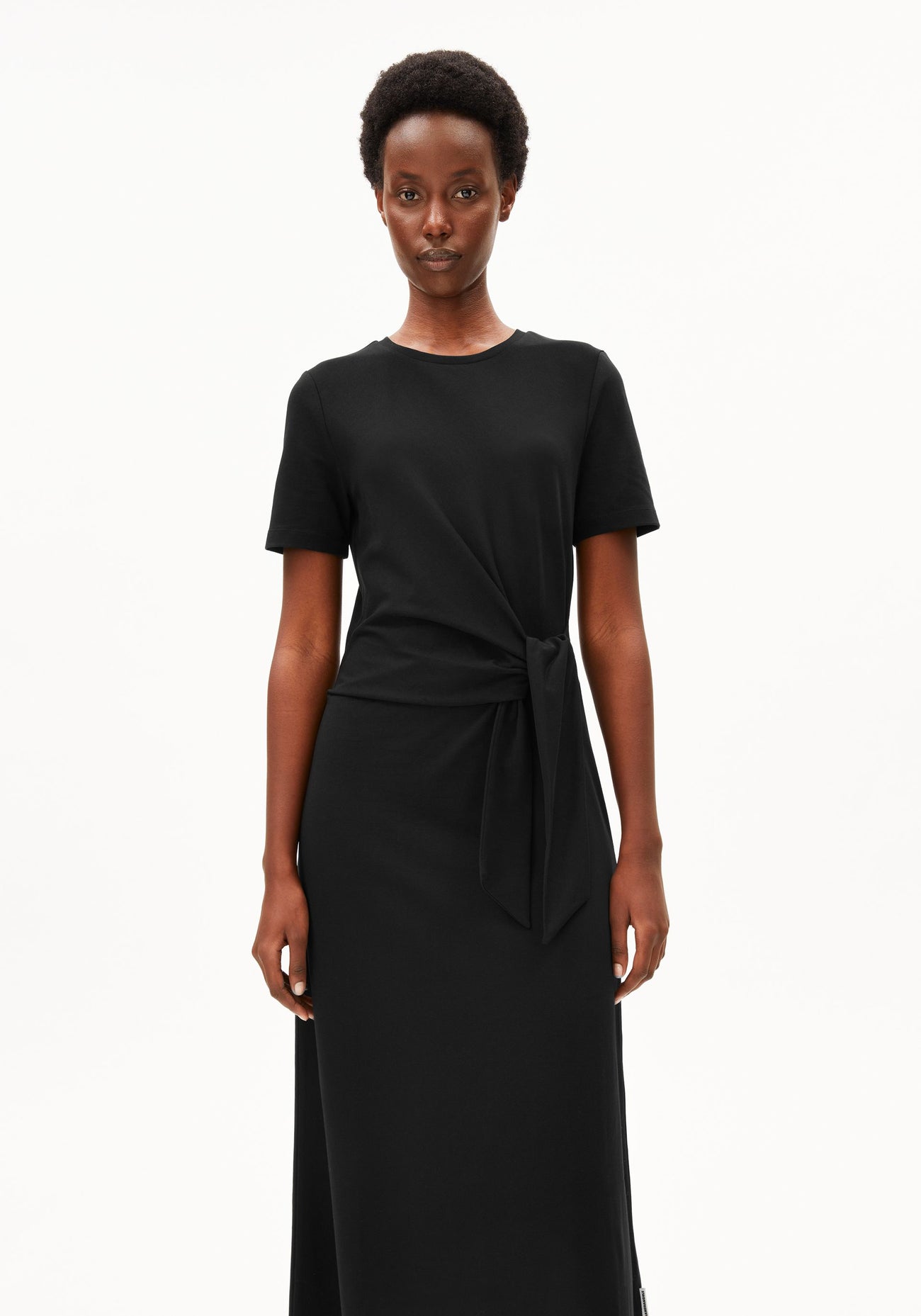 JELTAA JERSEY DRESS for women in brown
