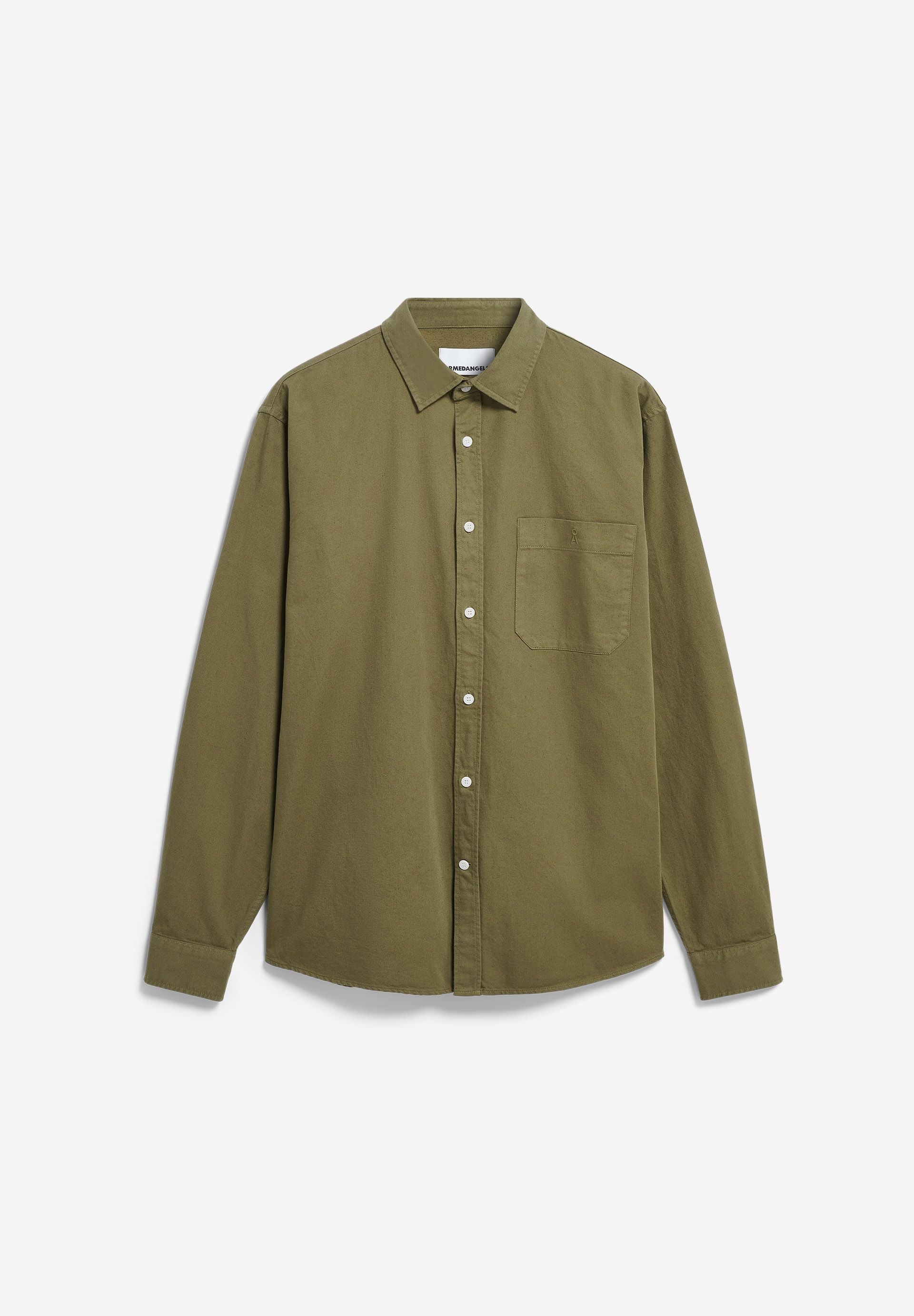 GMT DYE LINO LONGSLEEVE SHIRT linen blend GMT DYE LINO LONGSLEEVE SHIRT linen blend