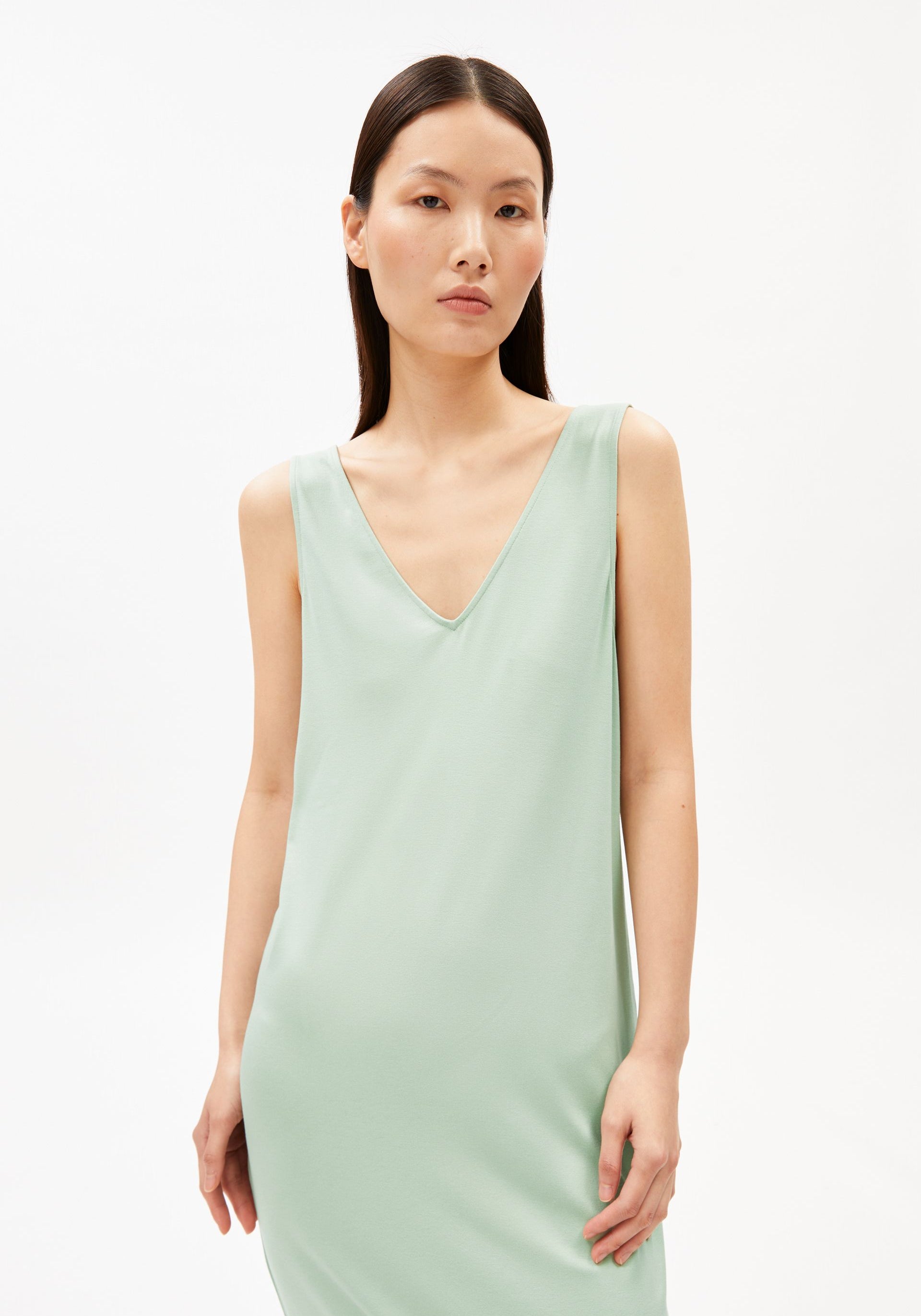 jersey sleeveless midi dress Buy Love & Roses Lilac Purple Frill Tie Back Tiered Jersey Sleeveless Midi Dress from Next USA