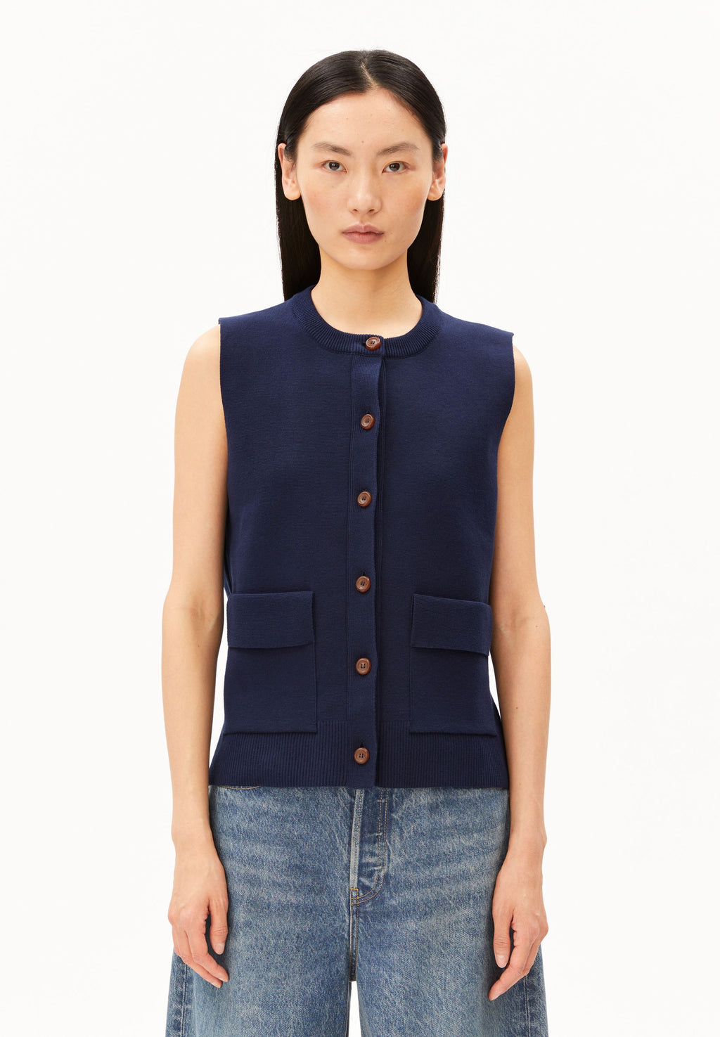 ARMEDANGELS COMPACT KNIT VEST 100% organic cotton Quality Report
