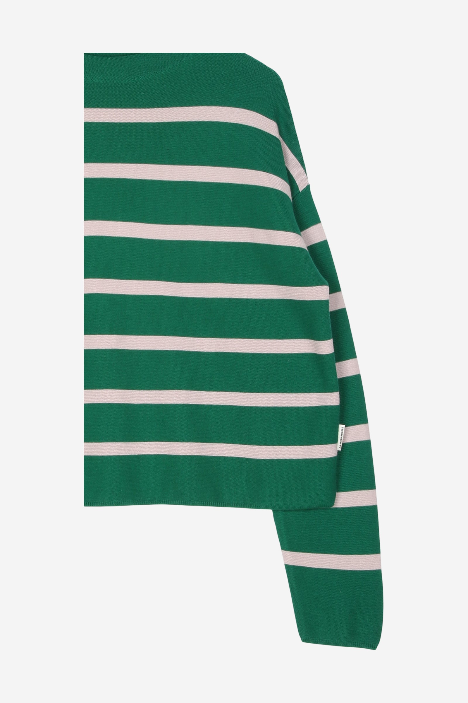 Strickpullover mit Streifen