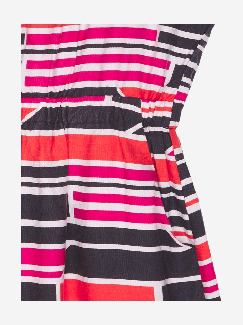 Webkleid mit Alloverprint