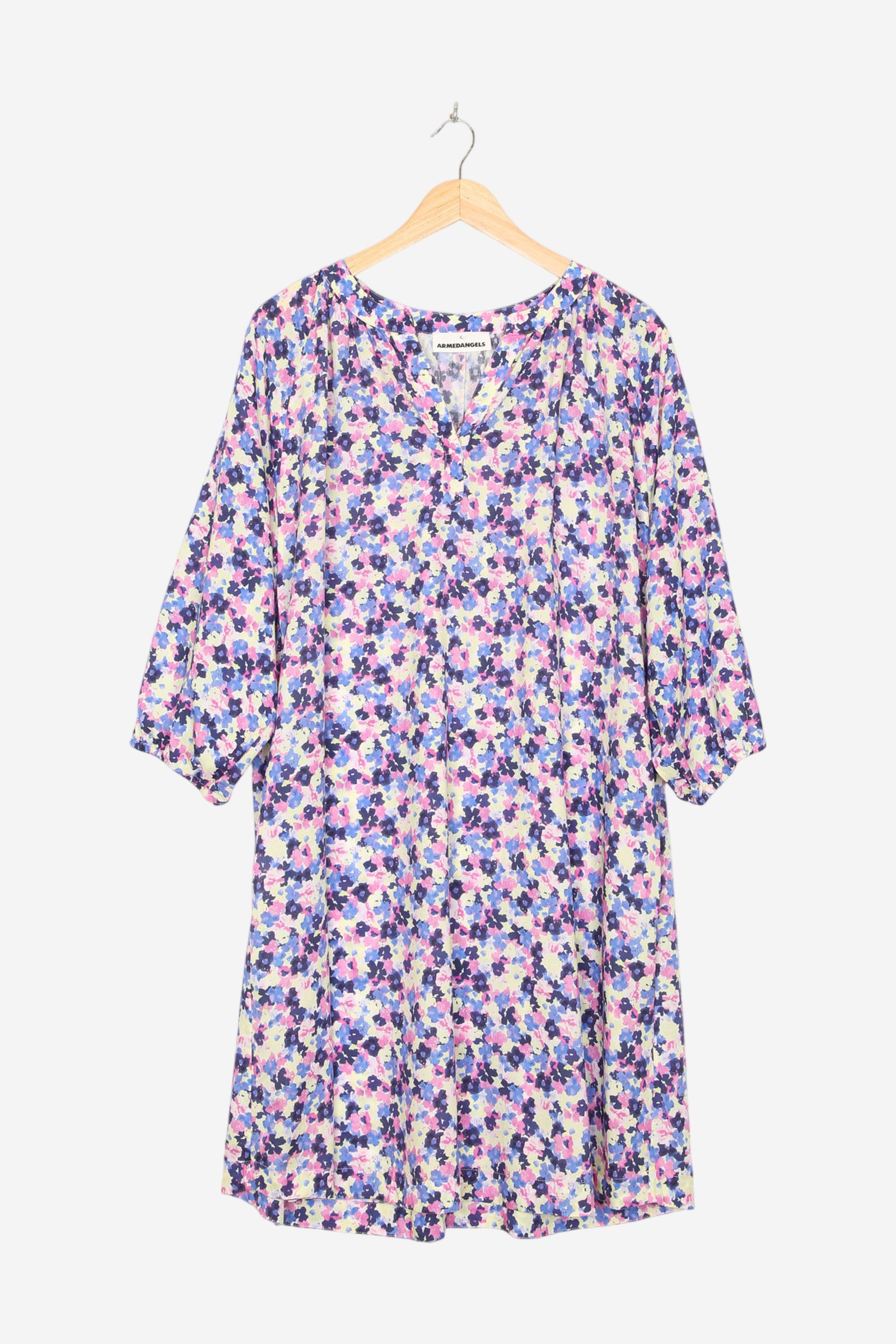 Webkleid mit Alloverprint