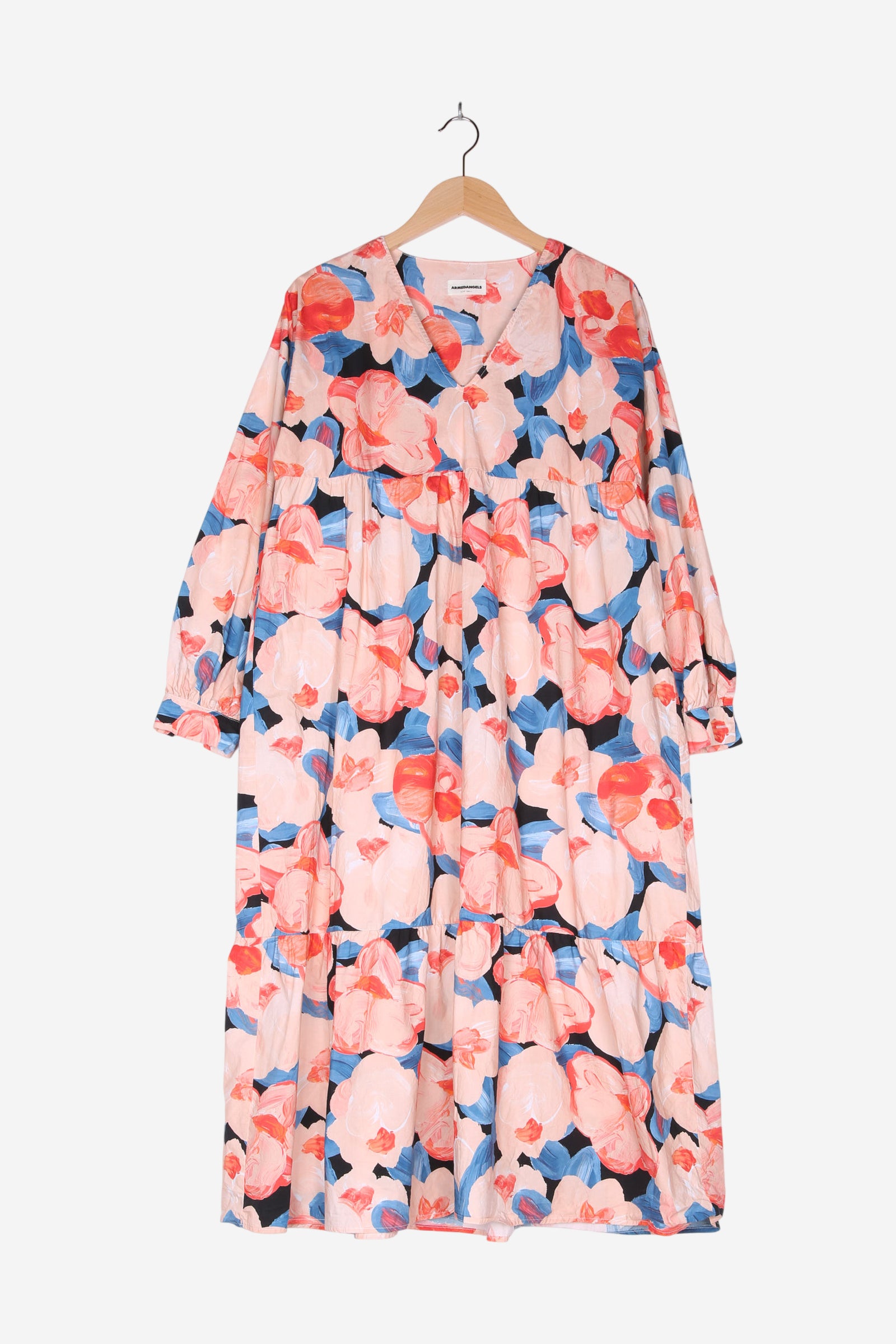 Webkleid mit  Alloverprint