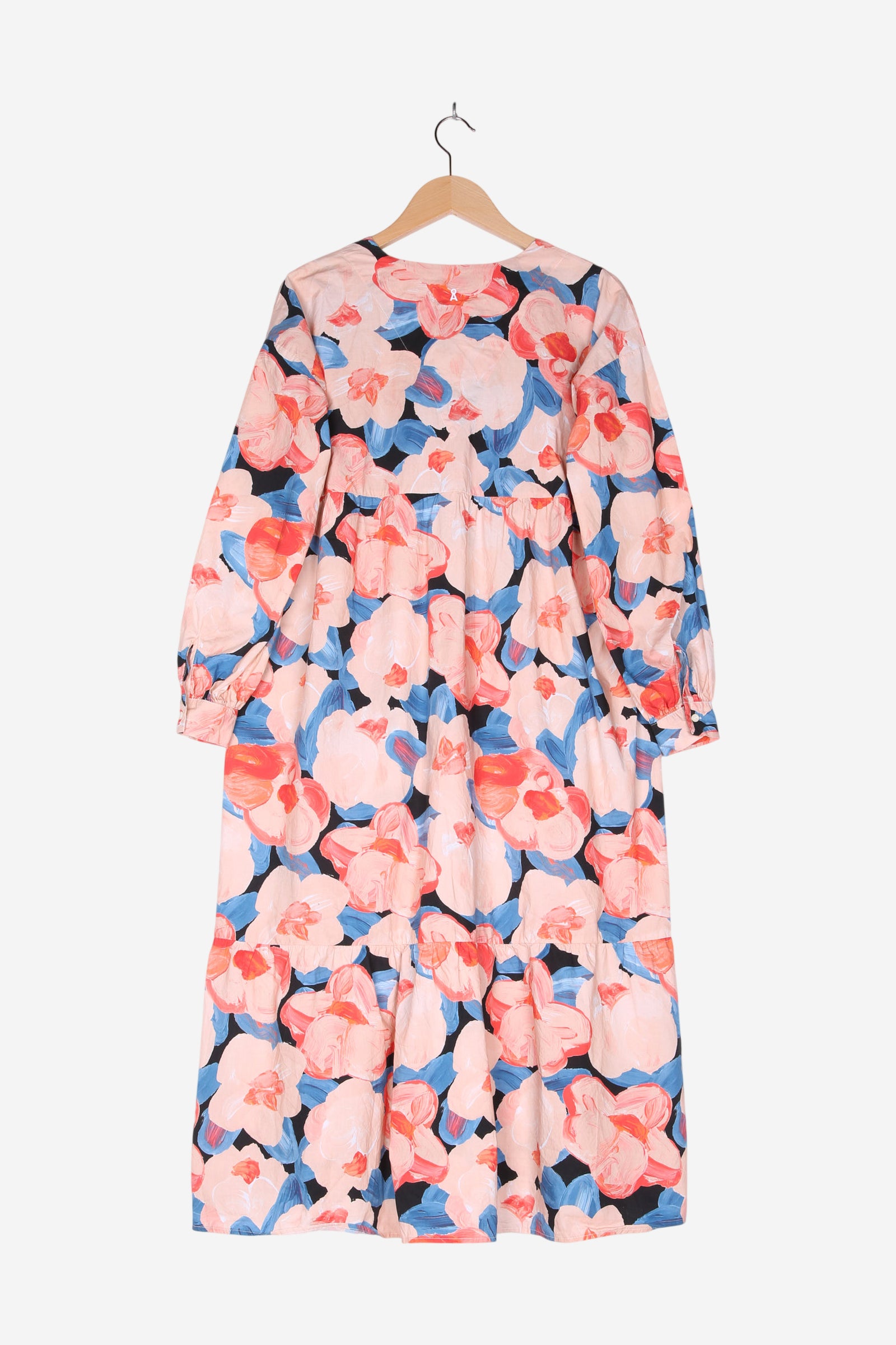 Webkleid mit  Alloverprint