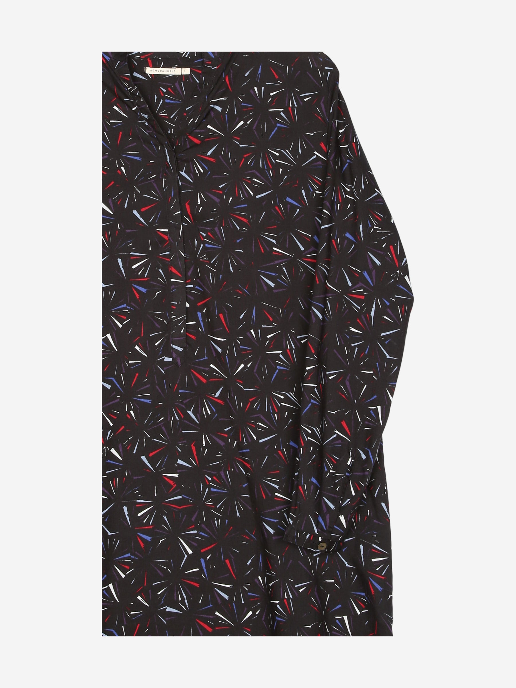 Webkleid mit Alloverprint