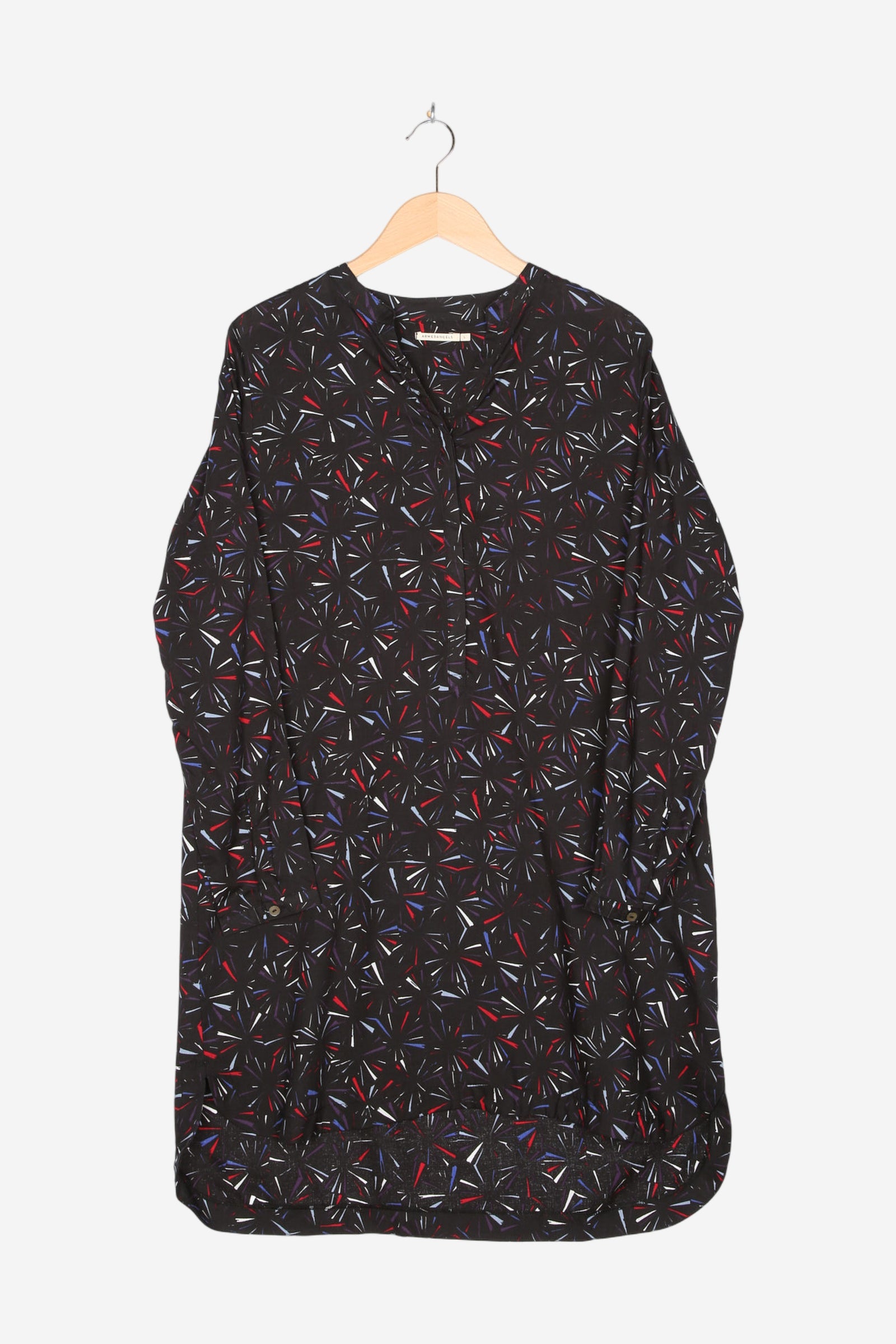 Webkleid mit Alloverprint