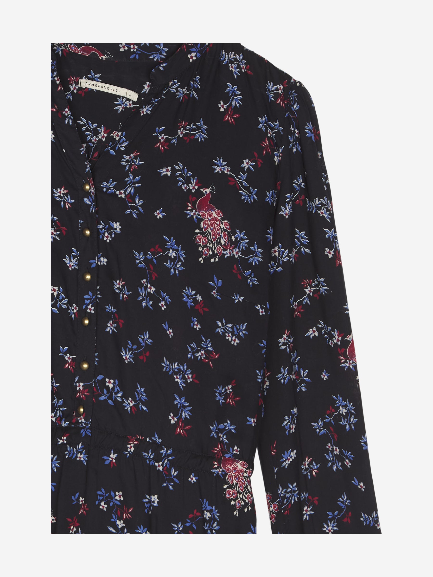 Webkleid mit Alloverprint