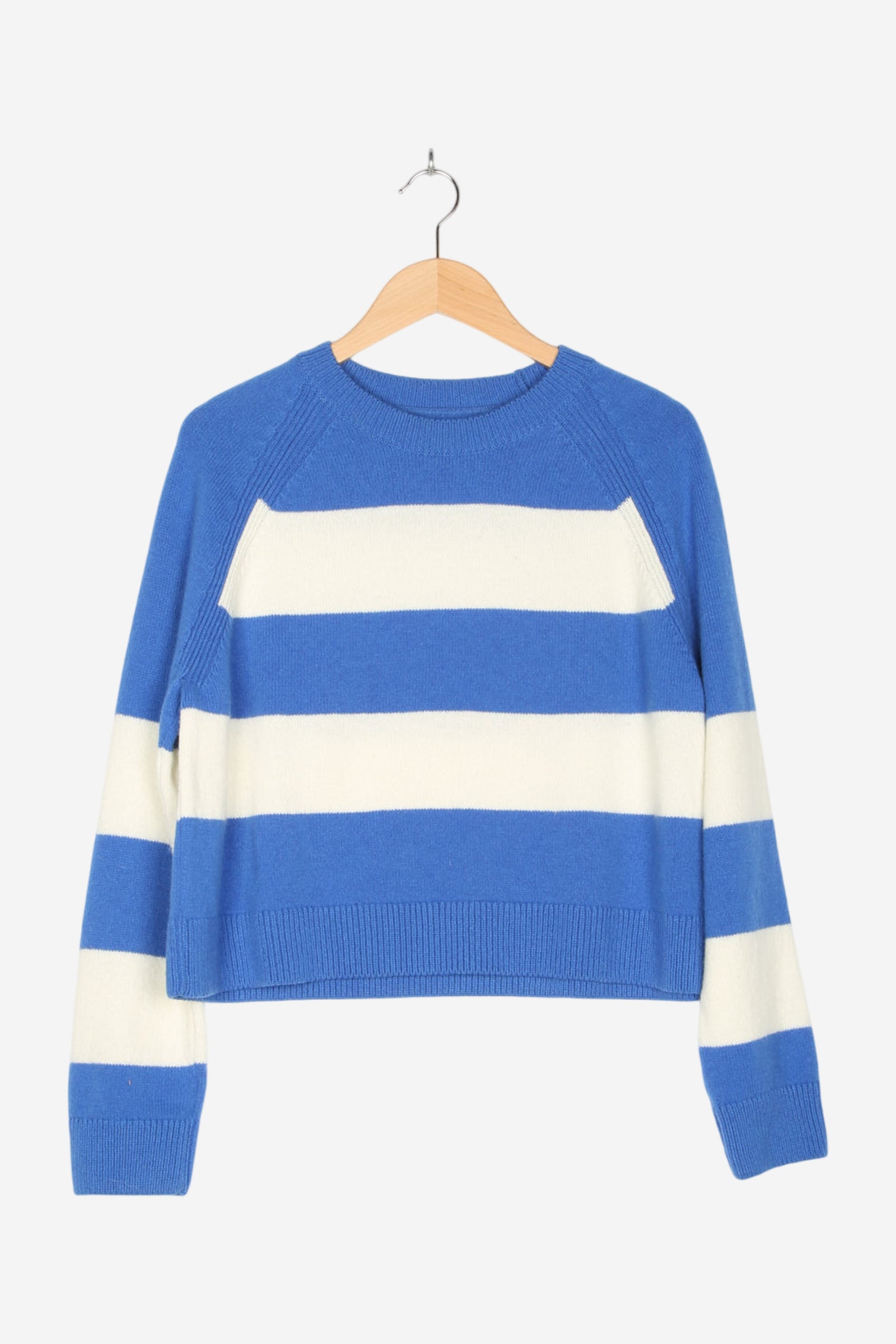 Strickpullover mit Streifen