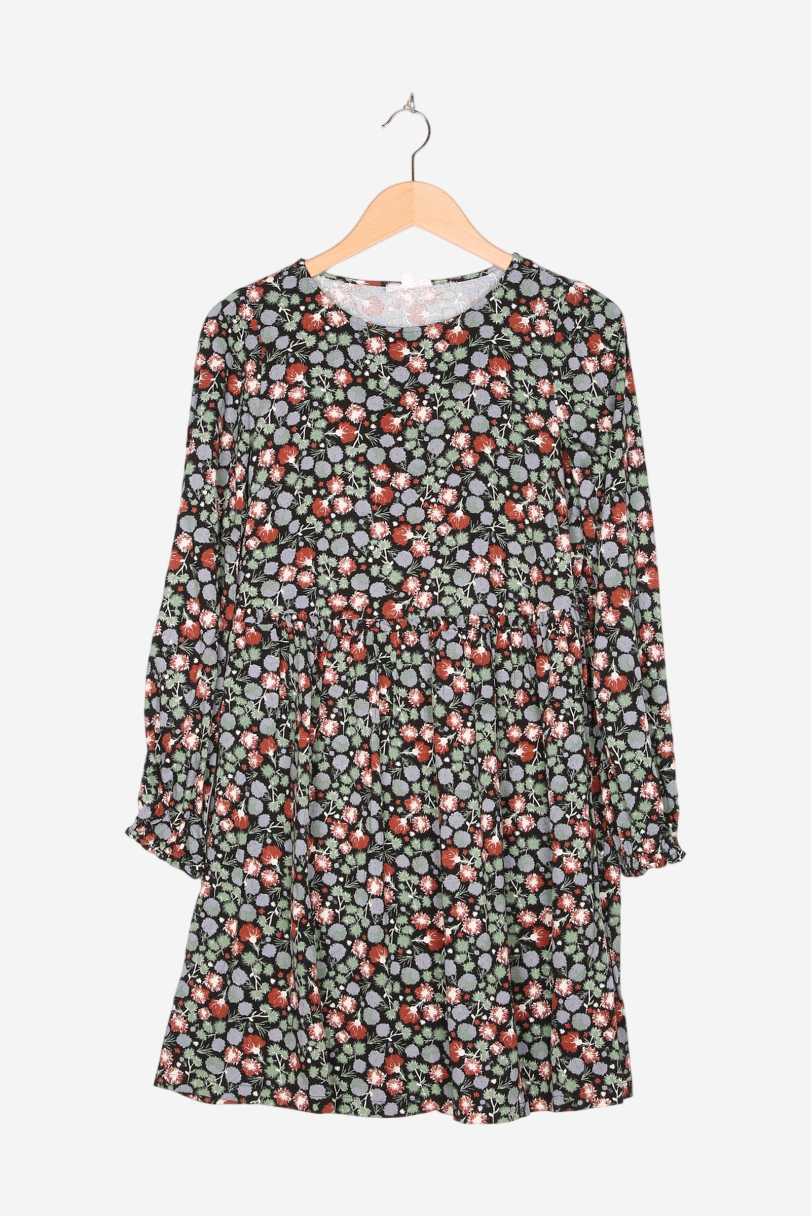 Webkleid mit Alloverprint