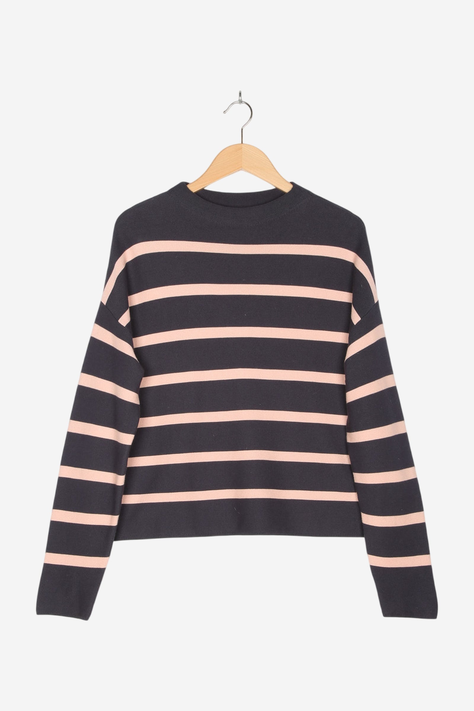 Strickpullover mit Streifen