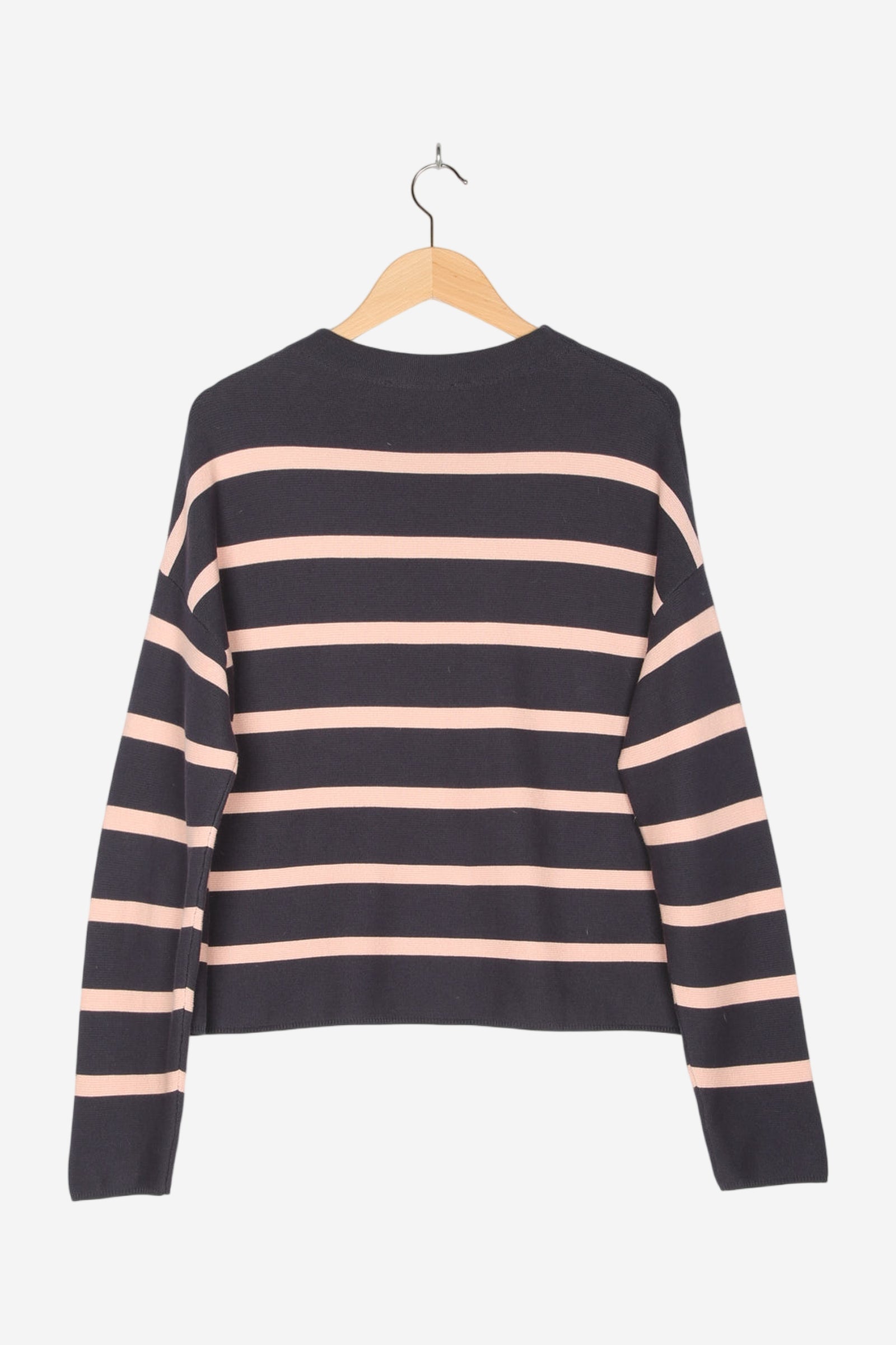 Strickpullover mit Streifen