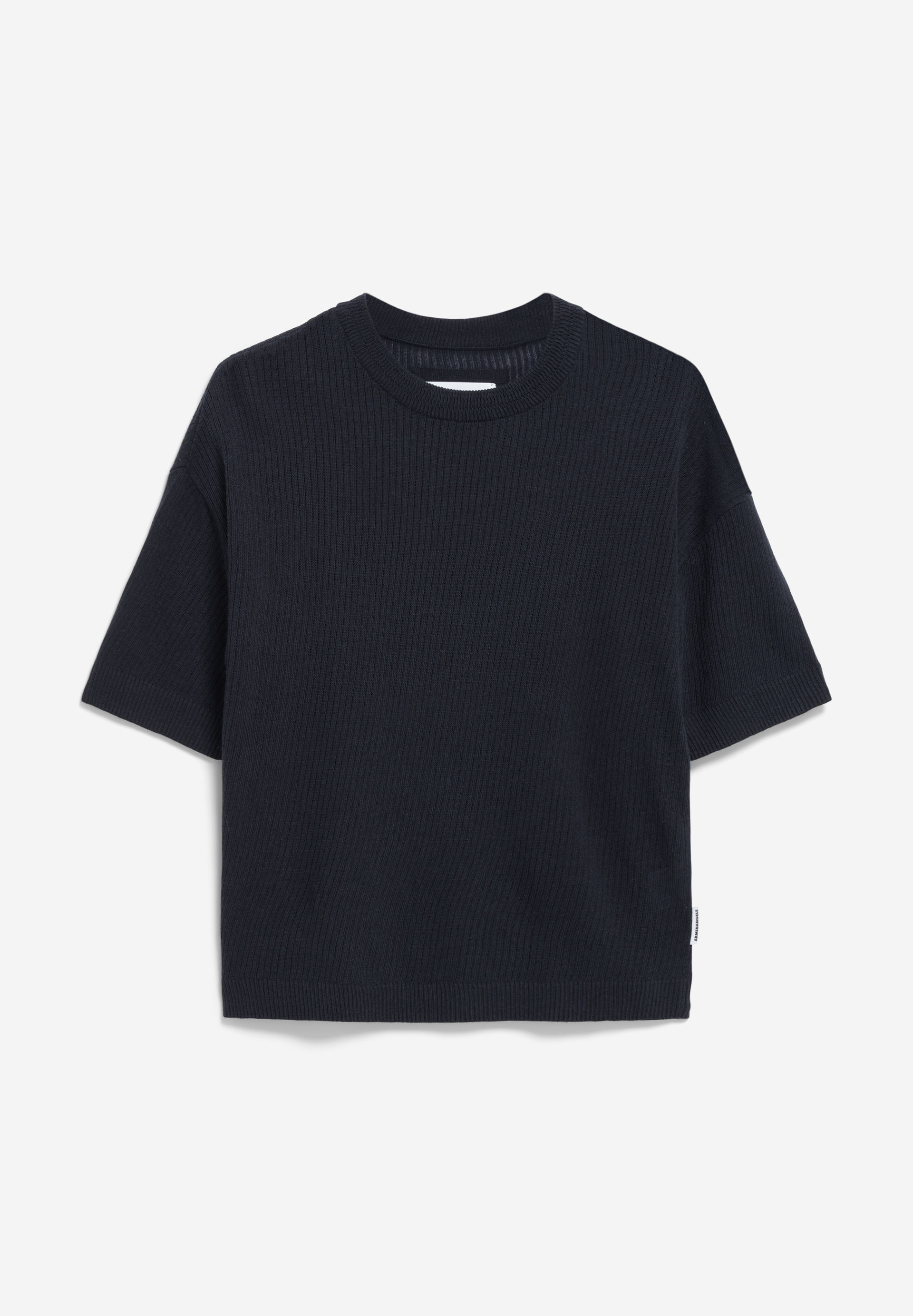 LIZAA LINO Gebreid shirt van linnenmix