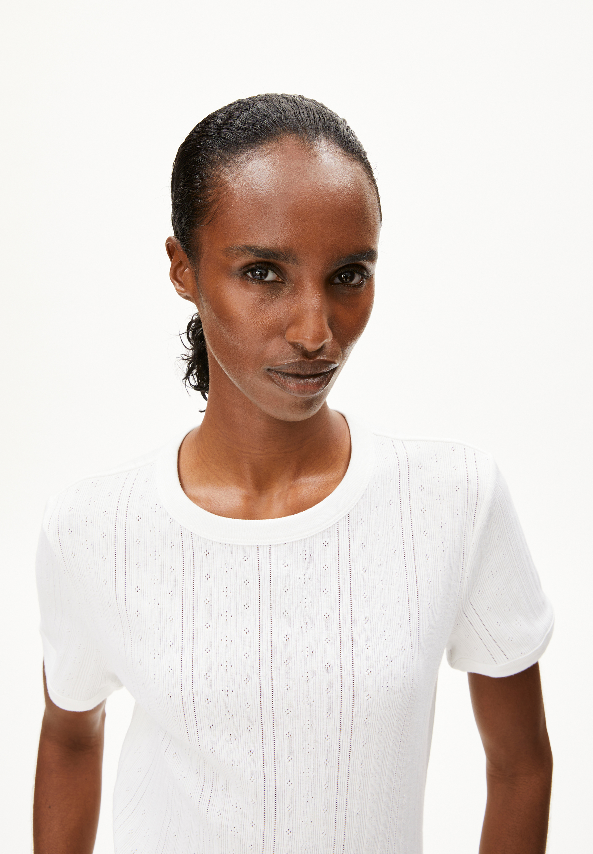 MAHERAA T-shirt en coton biologique