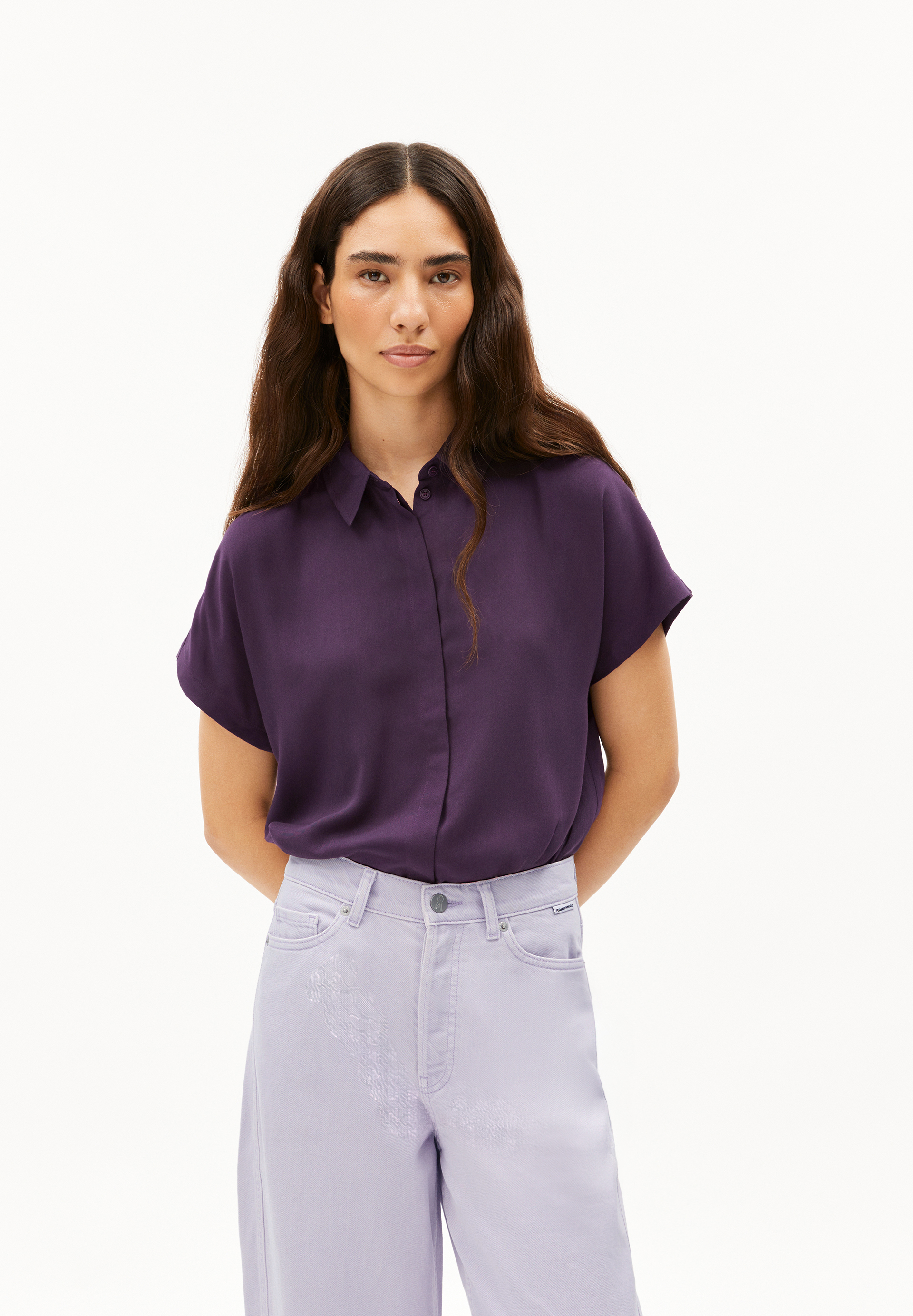LARISAANA Chemisier en viscose LENZING™ ECOVERO™