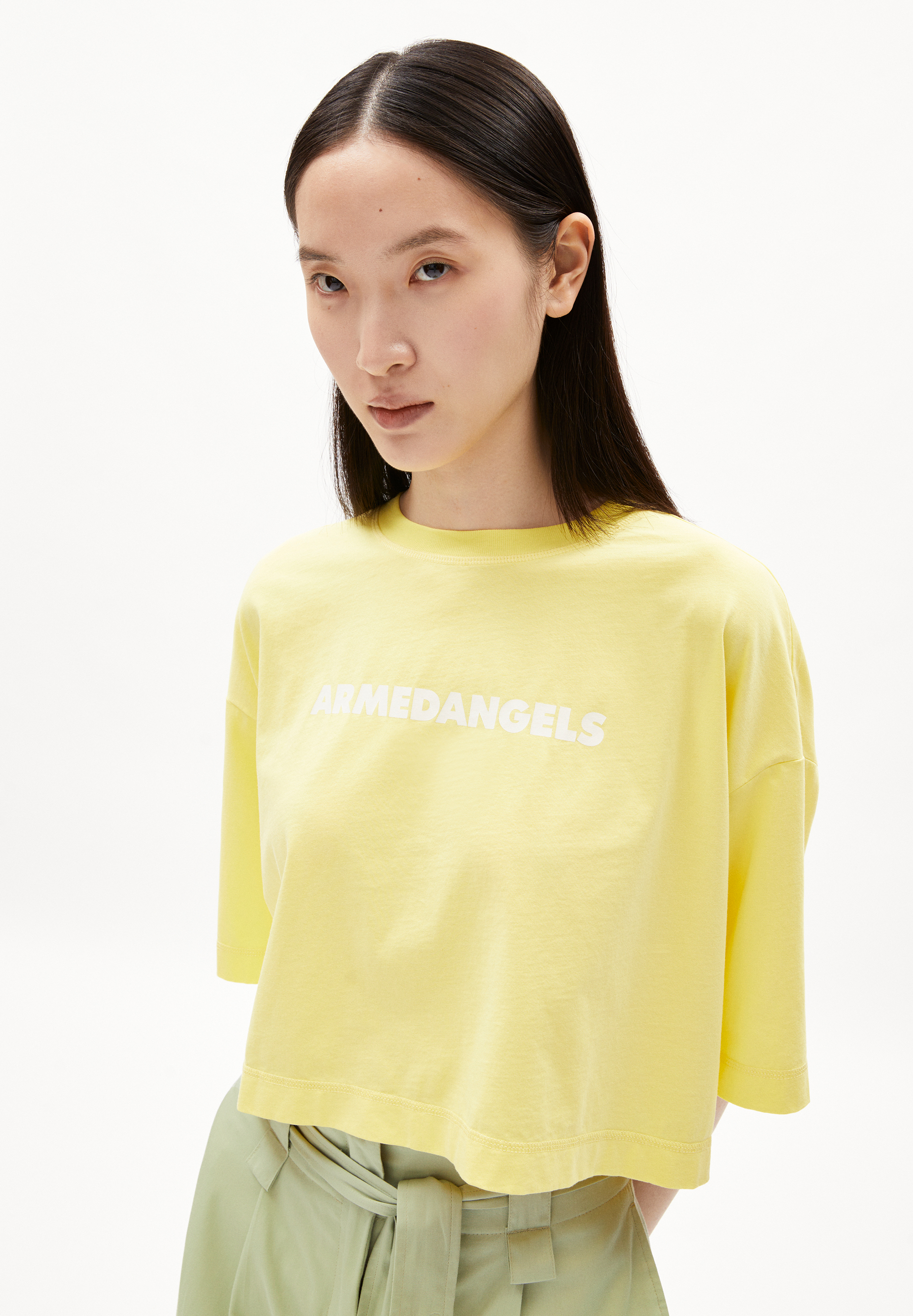 LARIAA ARMEDANGELS T-shirt coupe oversize en coton bio
