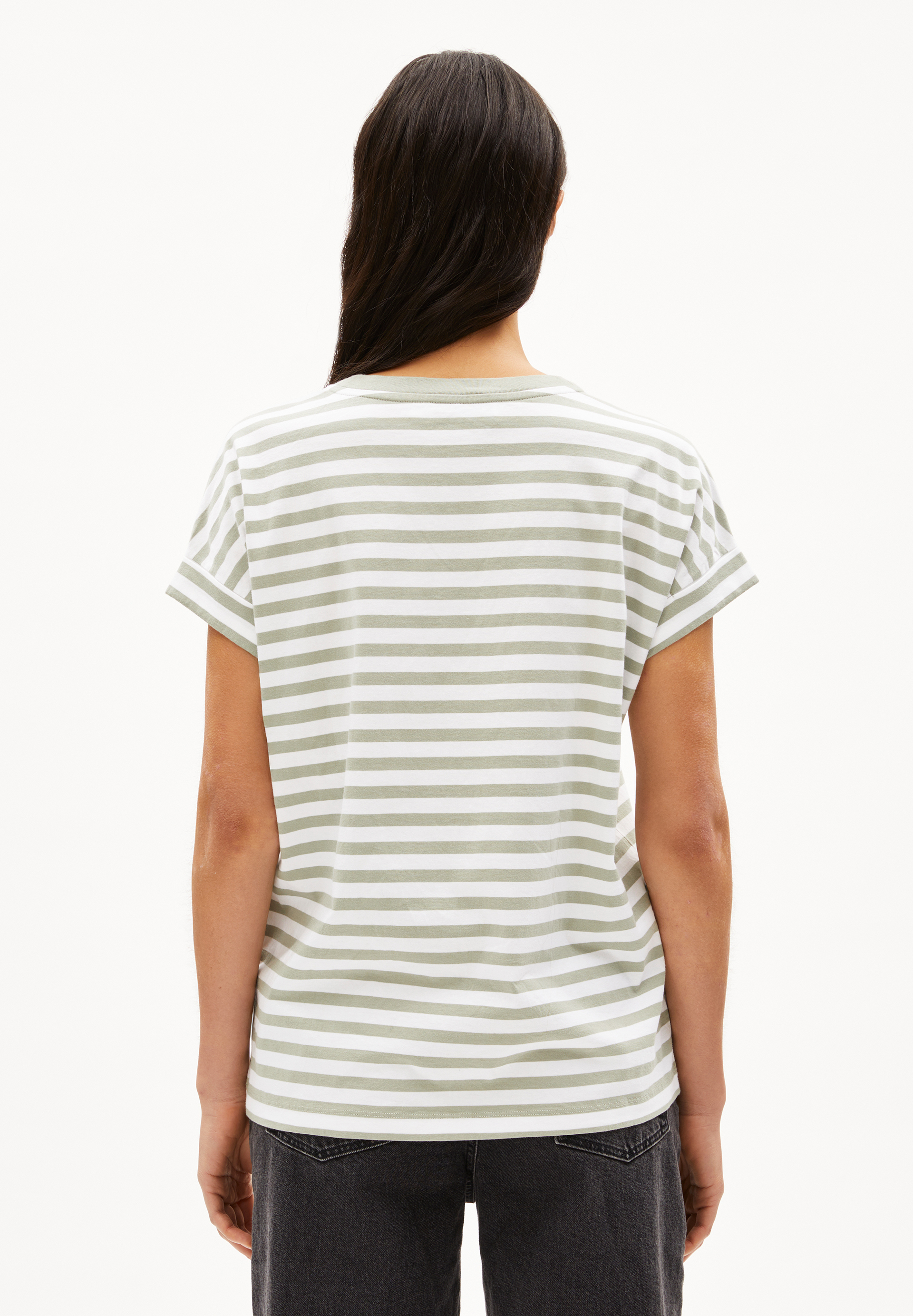 IDAARA STRIPES T-shirt van biologisch katoen