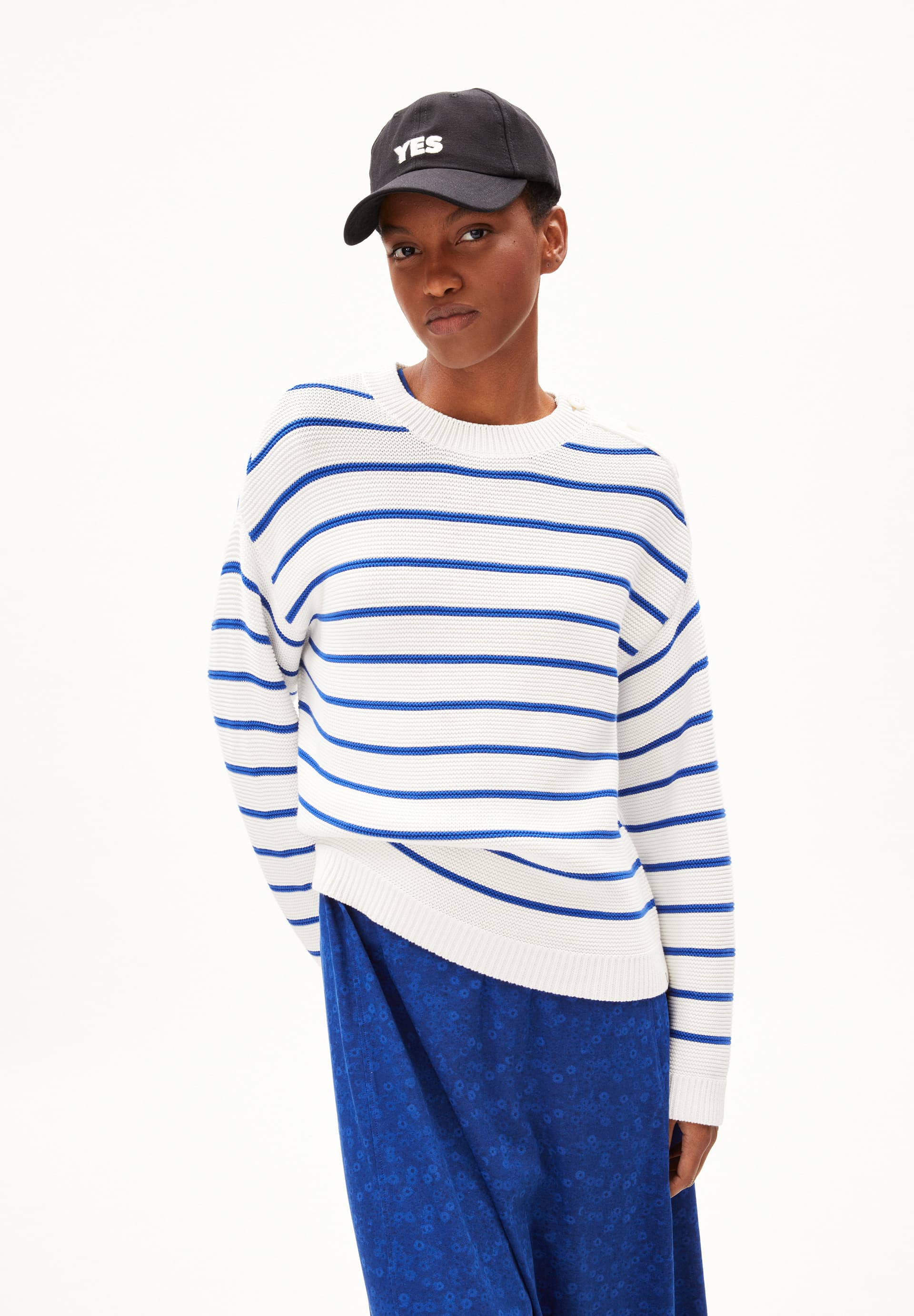 Off white striped clearance sweater