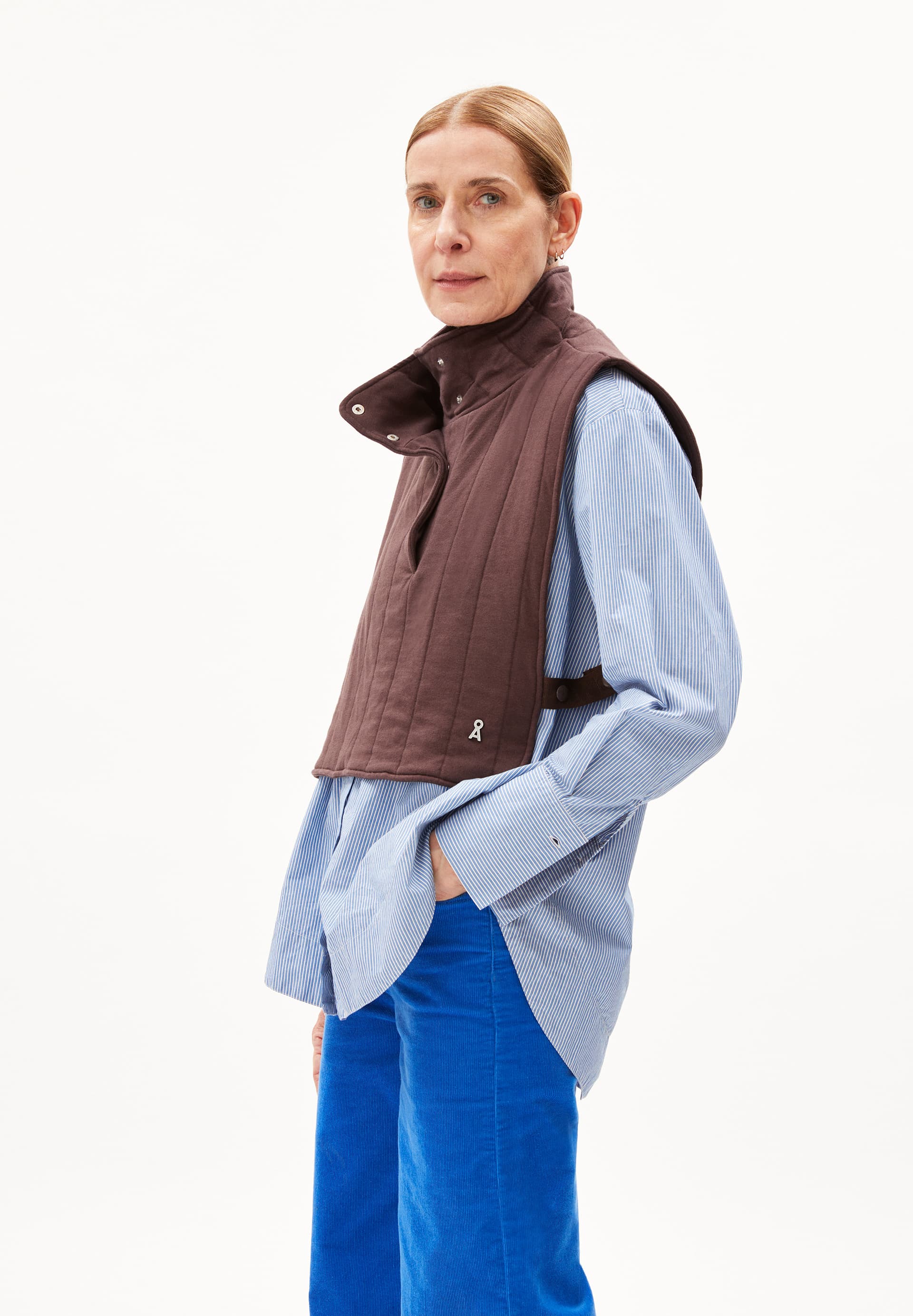 GRAACE PAD Sweat Jacket Relaxed Fit made of Organic Cotton Mix