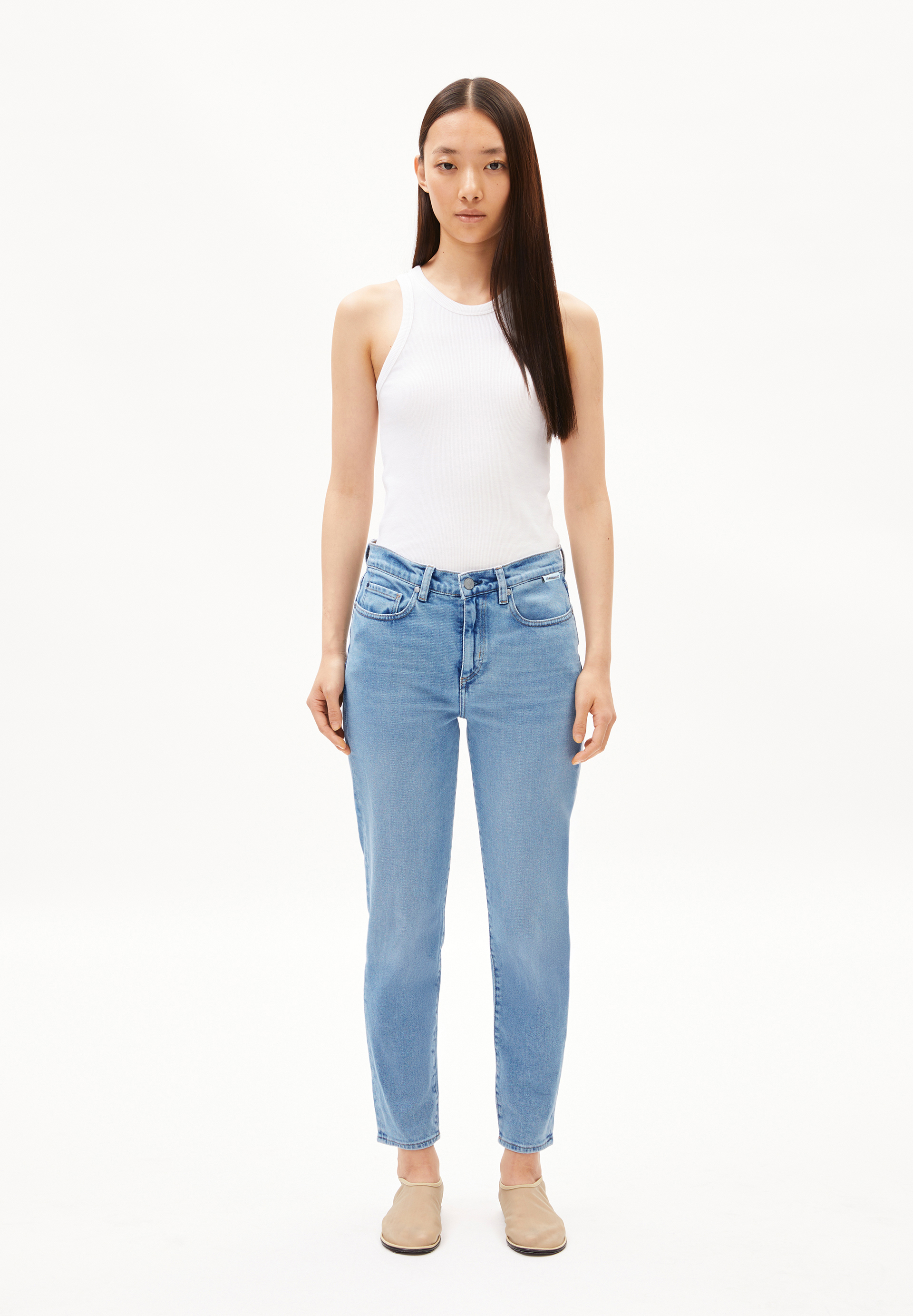CAYAA TARPA Boyfriend Jeans recycled cotton mix Comfort-Stretch