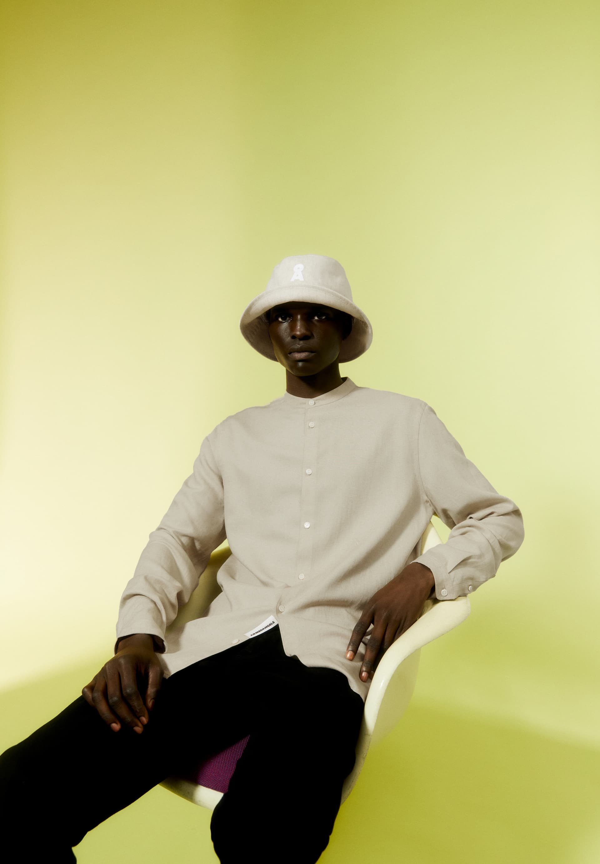 VAALERONIMUS LINO Shirt made of Linen-Mix