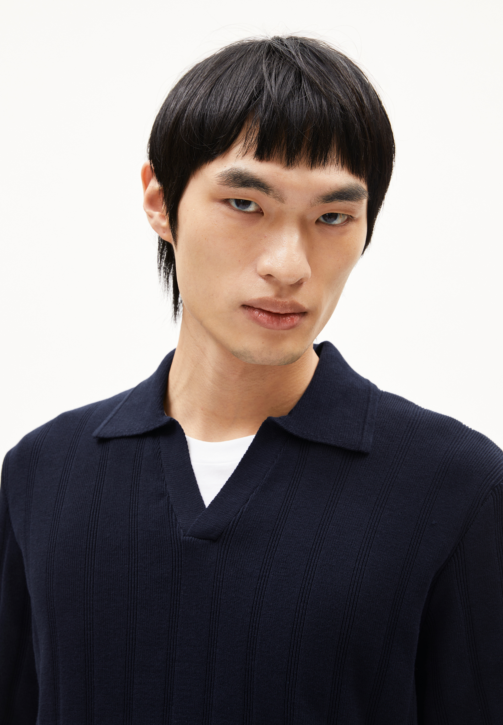AARVEN Knitted shirt made of Organic Cotton