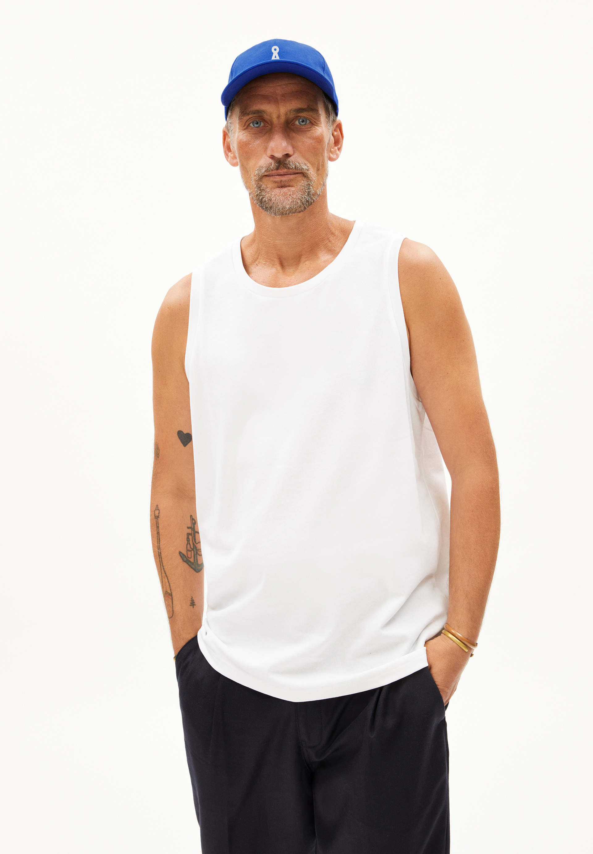 ADRIAAN Heavyweight Tanktop aus recyceltem Baumwoll Mix