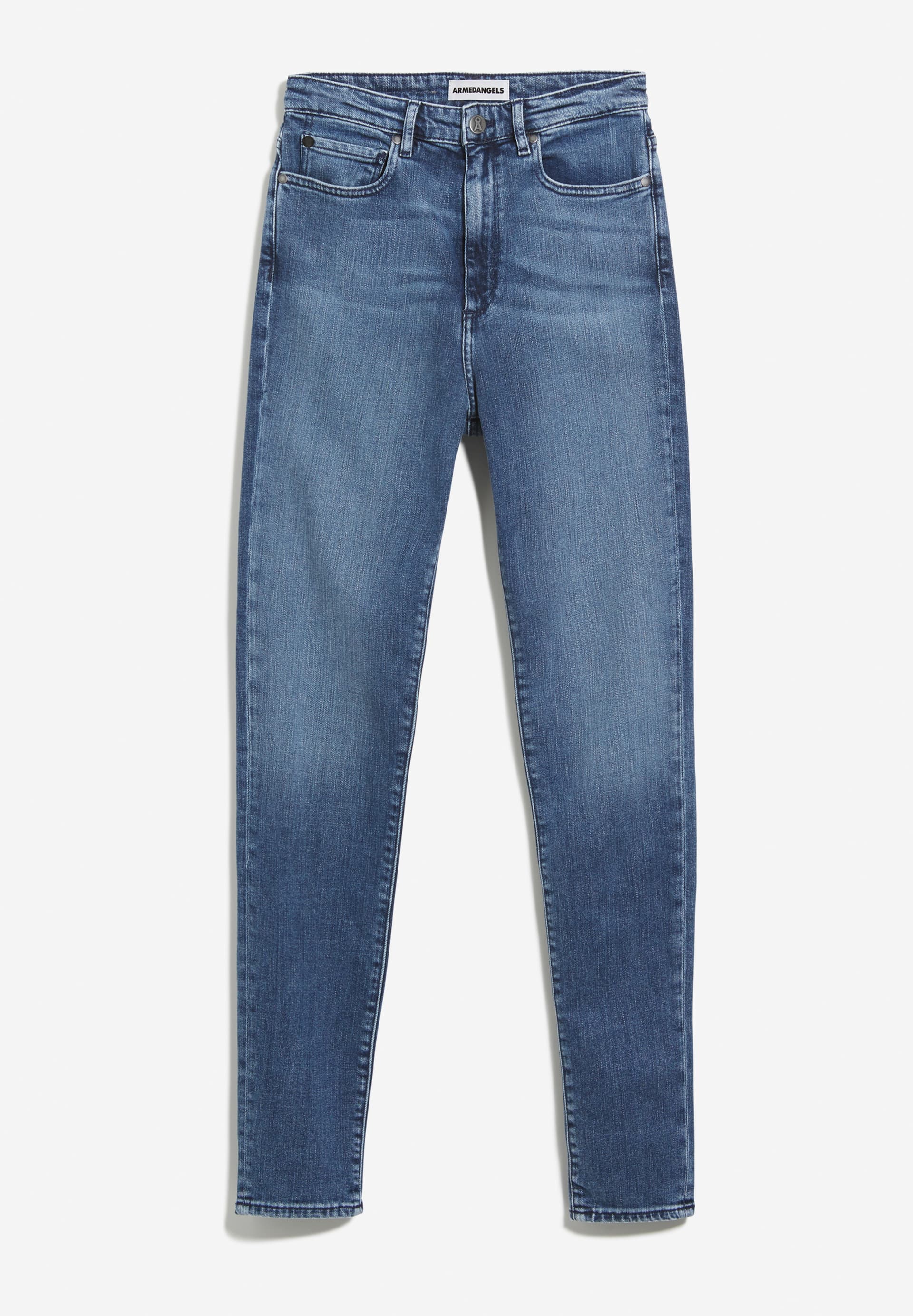 INGAA Jeans Skinny Leg High Waist Organic Cotton Mix X-Stretch