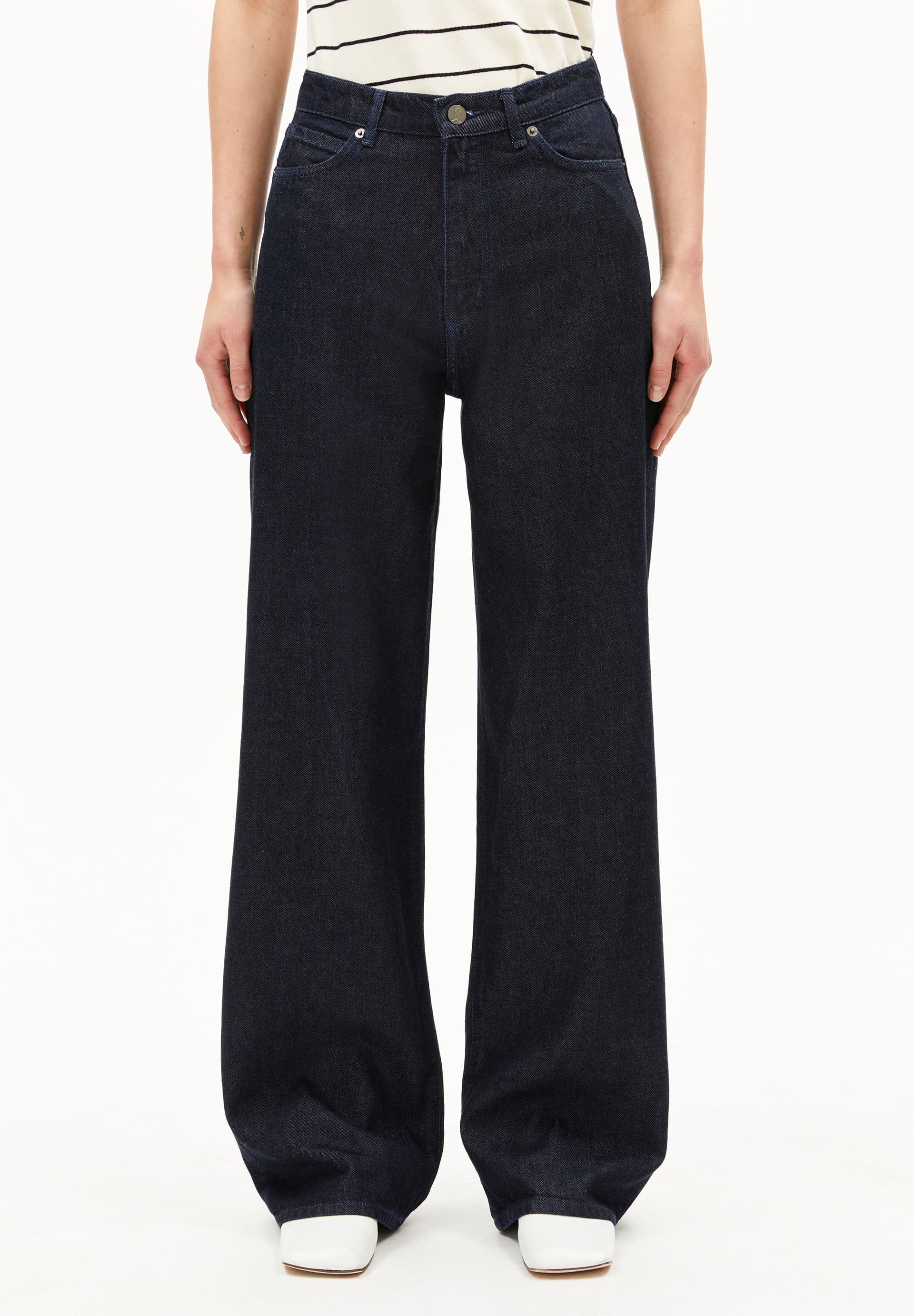 ENIJAA FLOW Jeans Wide Leg High Waist TENCEL™ Lyocell Mix Non-Stretch