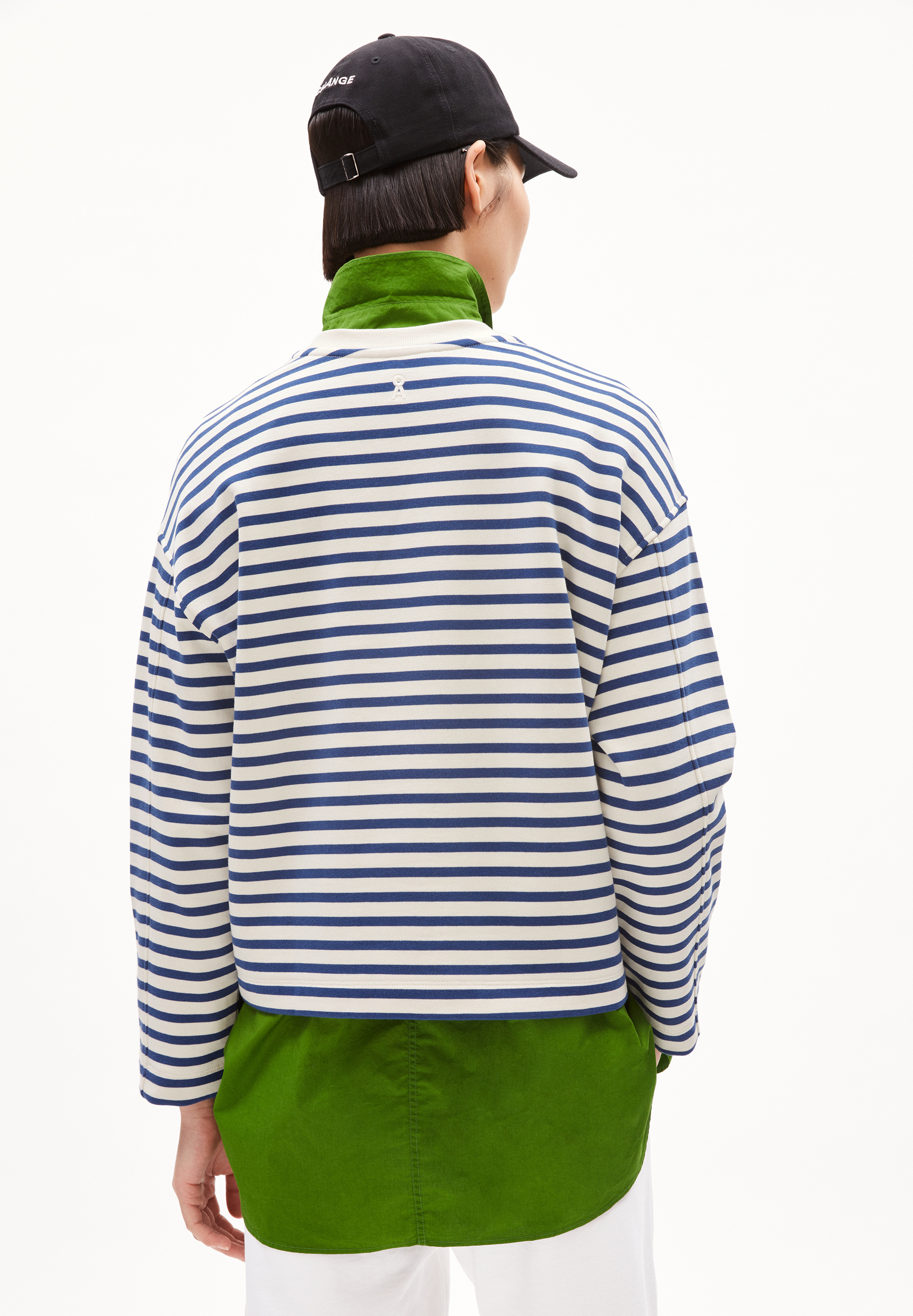 FRANKAA MAARLEN STRIPE Sweatshirt aus Bio-Baumwolle