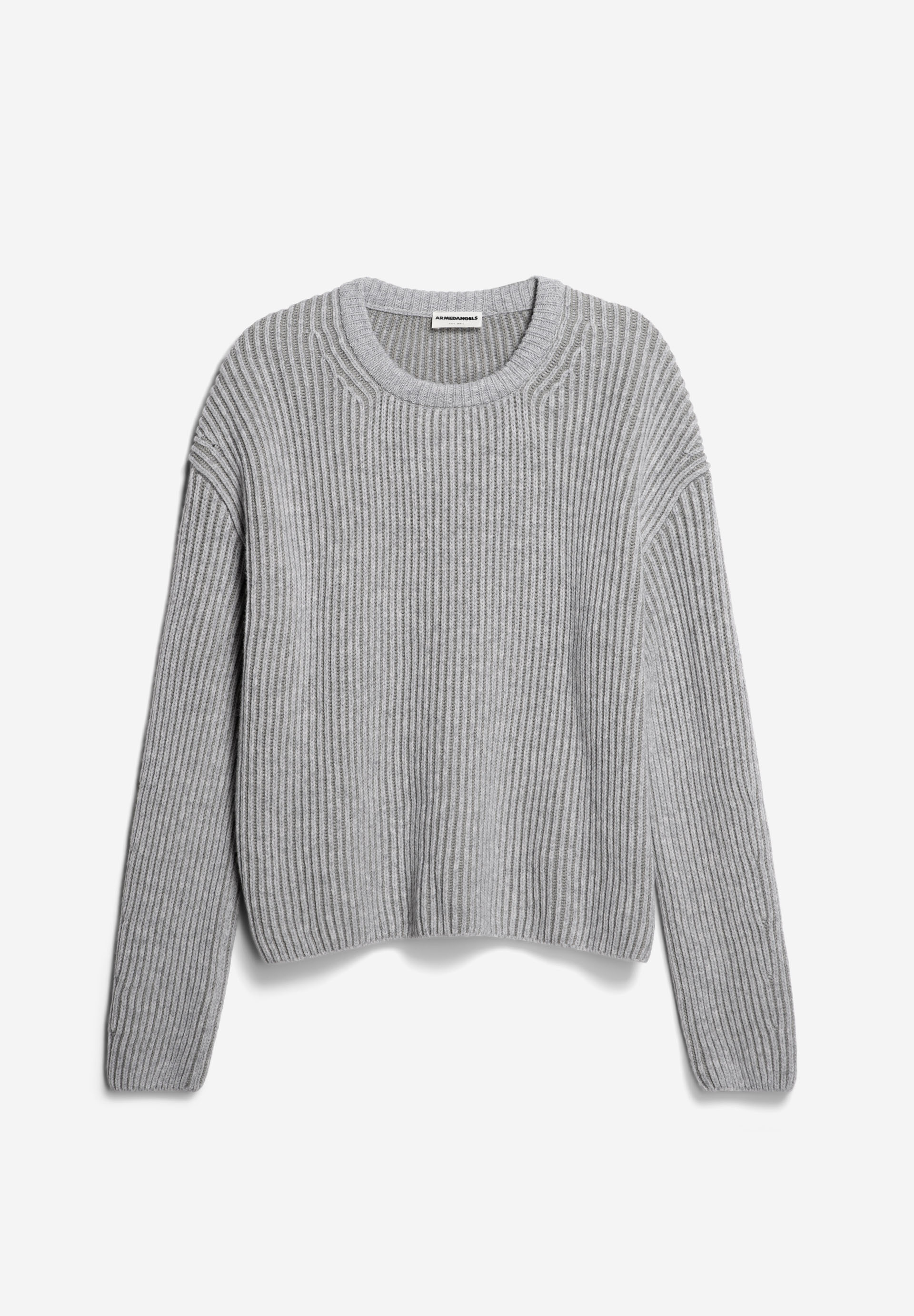 NAARUKO Knit Sweater Oversized Fit made of Organic Cotton Mix