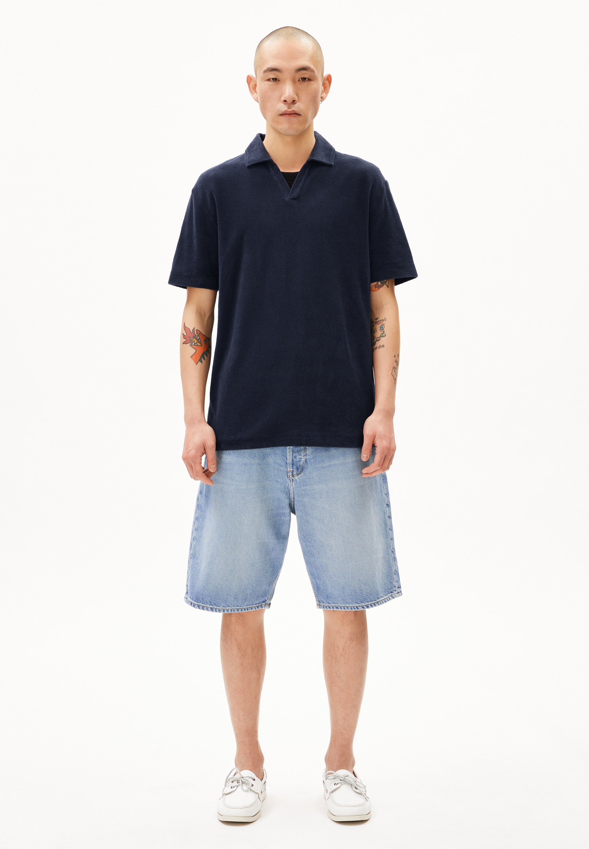 MAARKOS POLO TERRY Sweatshirt made of Organic Cotton