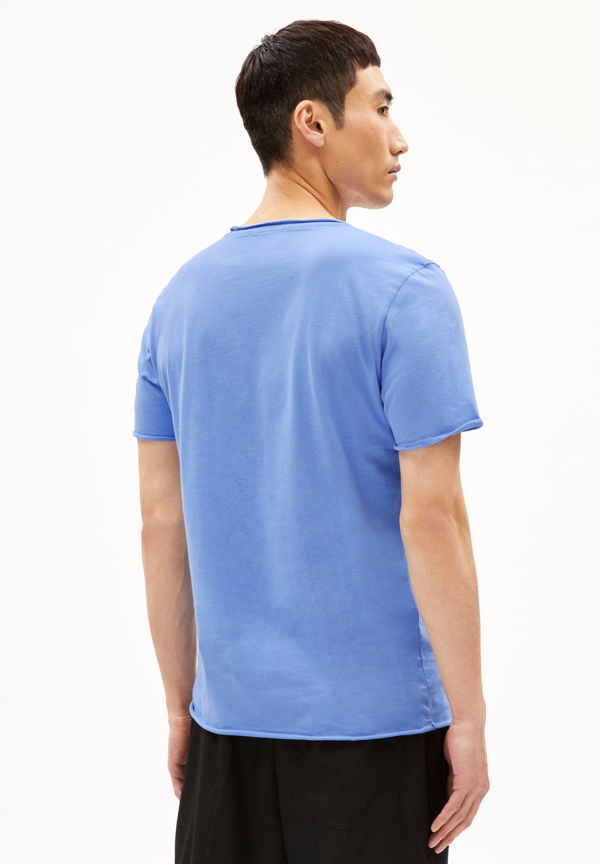 AAMON BRUSHED T-shirt à coupe standard en coton bio