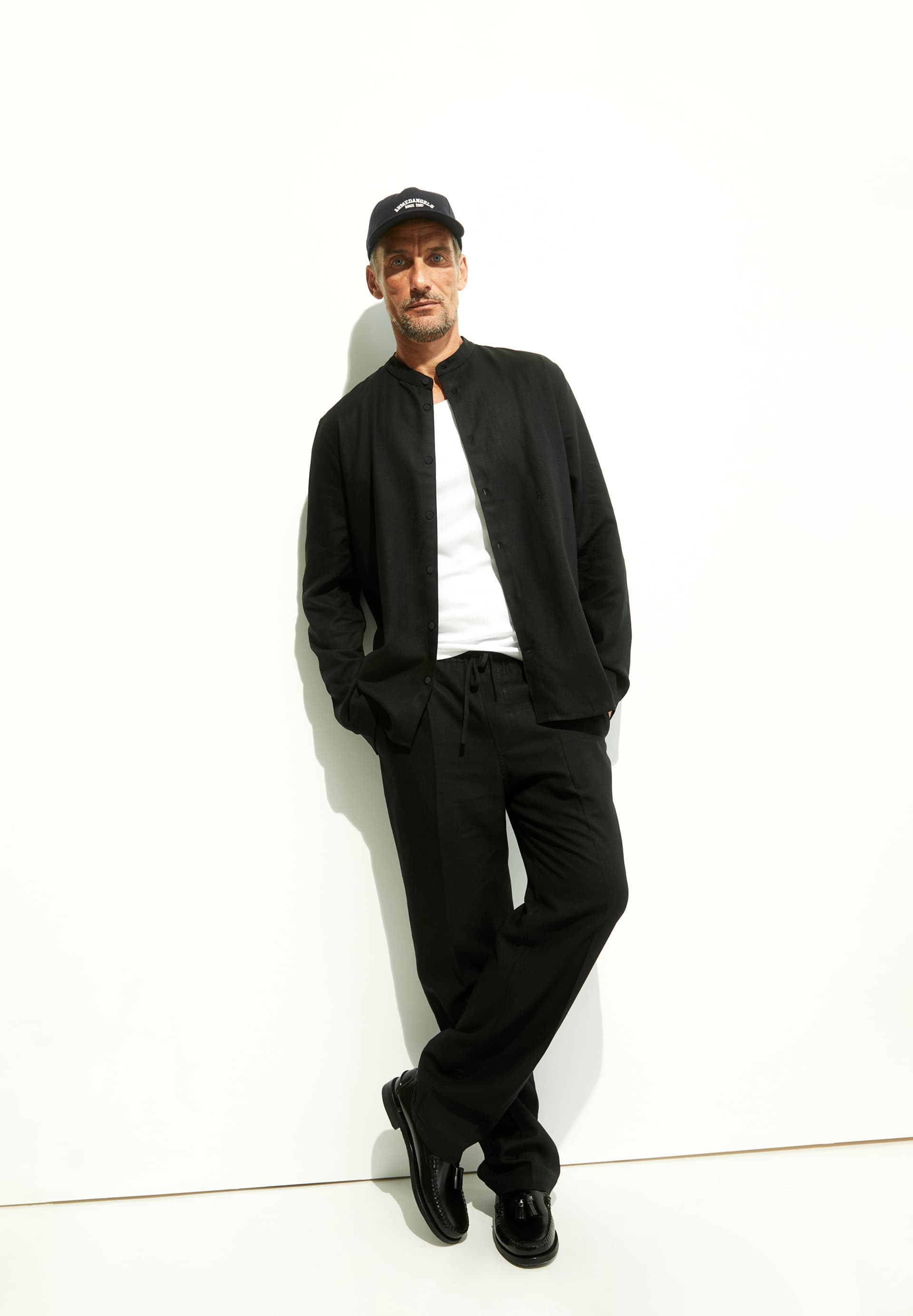 VAALERONIMUS LINO Shirt made of Linen-Mix