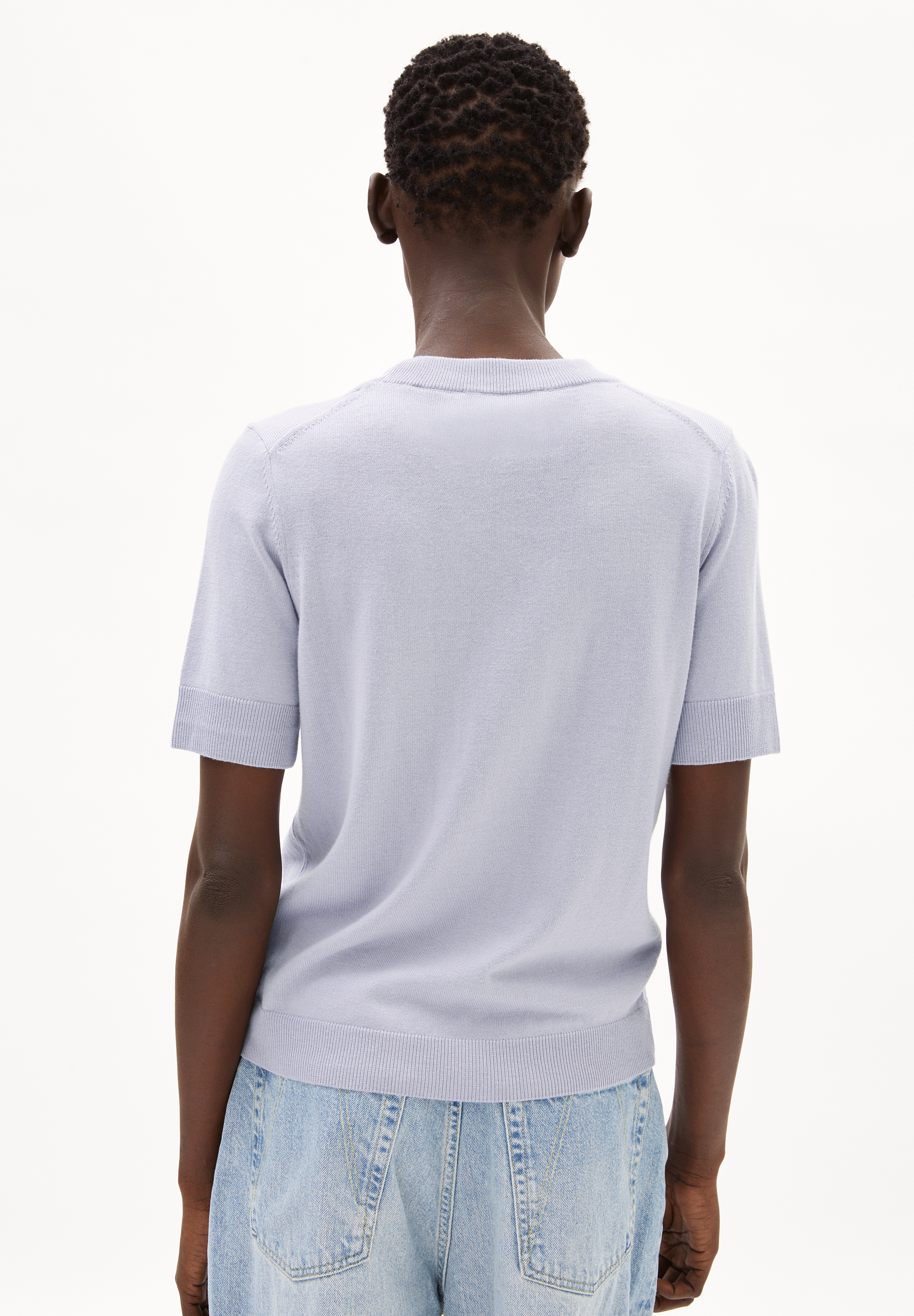 SILJIAAS Knit Shirt made of Organic Cotton Mix