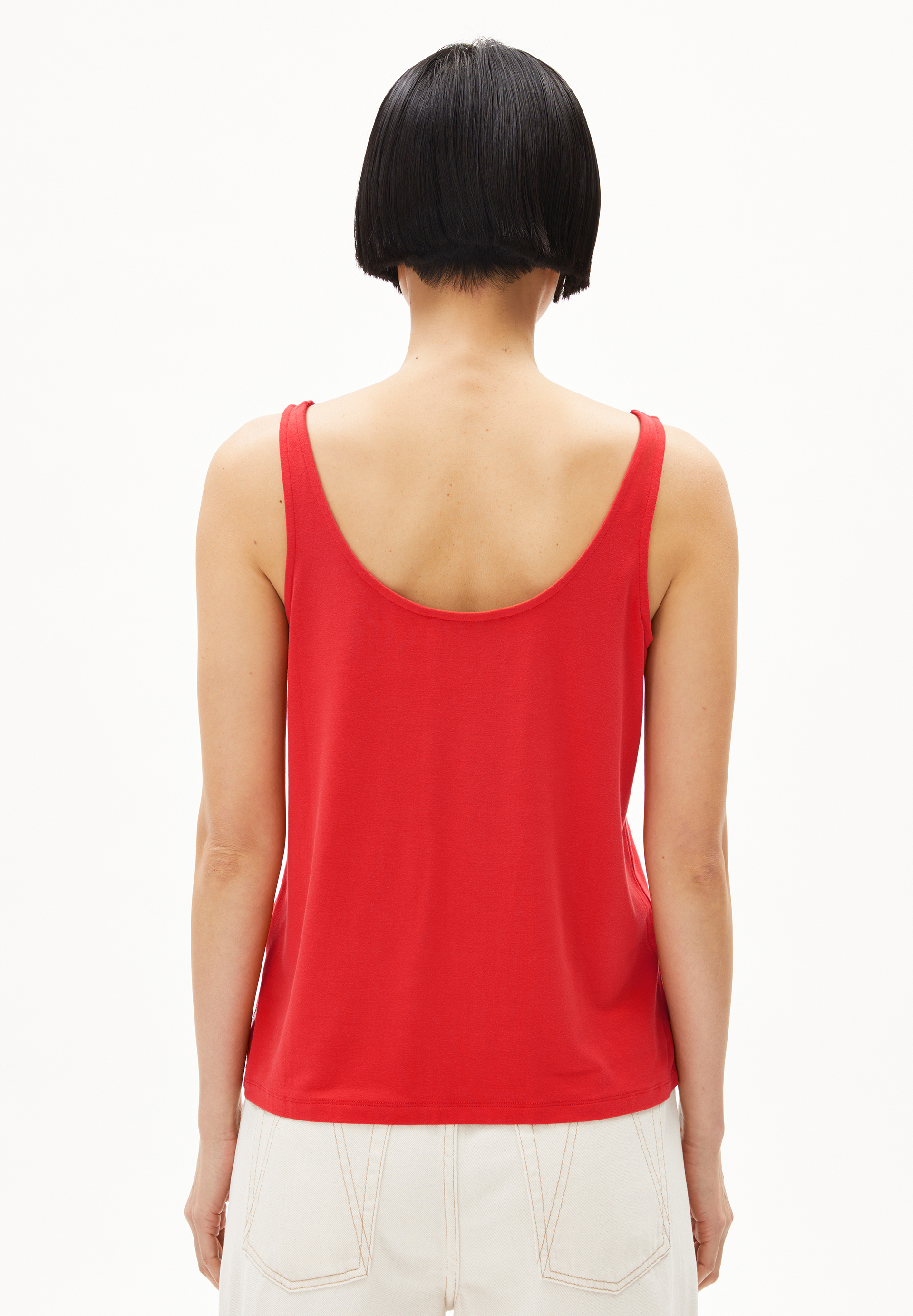 ASHRAANI SOLID Top aus LENZING™ ECOVERO™ Viskose Mix
