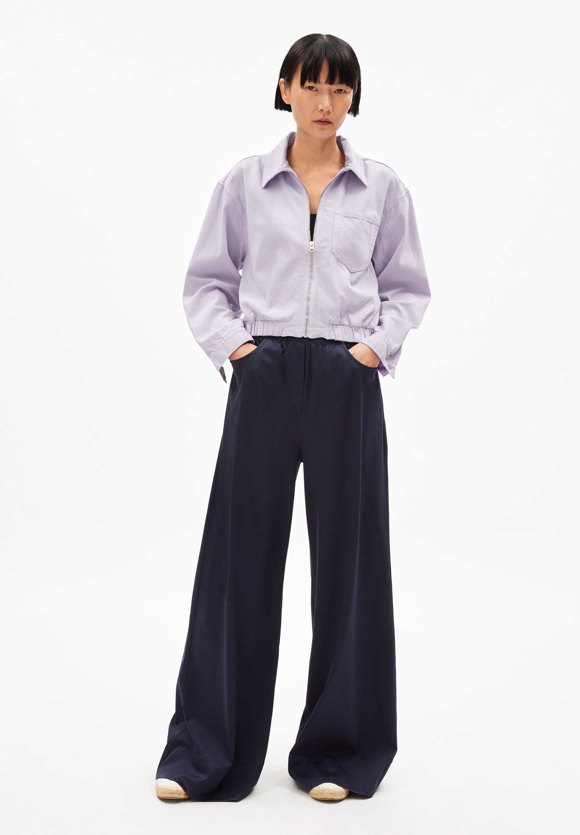 CAARSTA Jeansjacke aus Bio-Baumwoll Mix