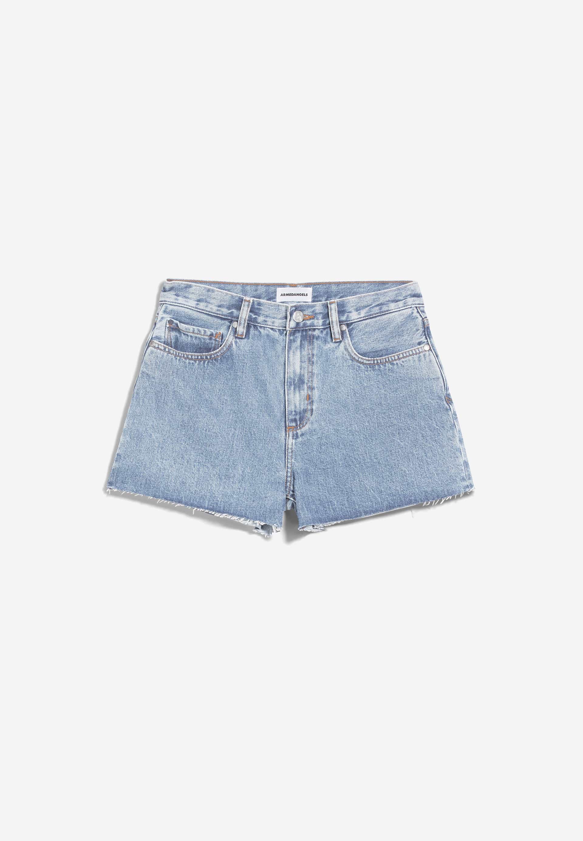 MALEAA Jeans Shorts aus Bio-Baumwolle