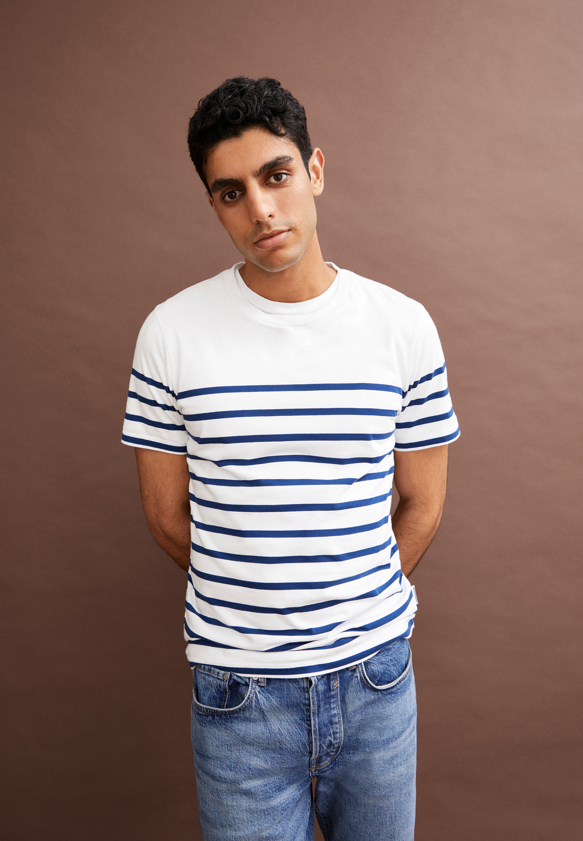 AADROS STRIPES T-Shirt Regular Fit aus Bio-Baumwolle