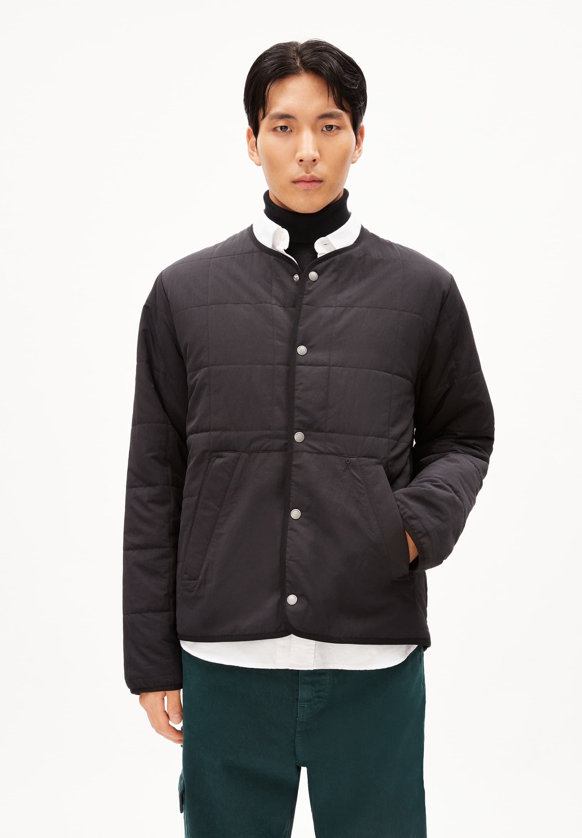 SAANDON Veste blouson coupe standard en mélange de polyamide (recyclé)