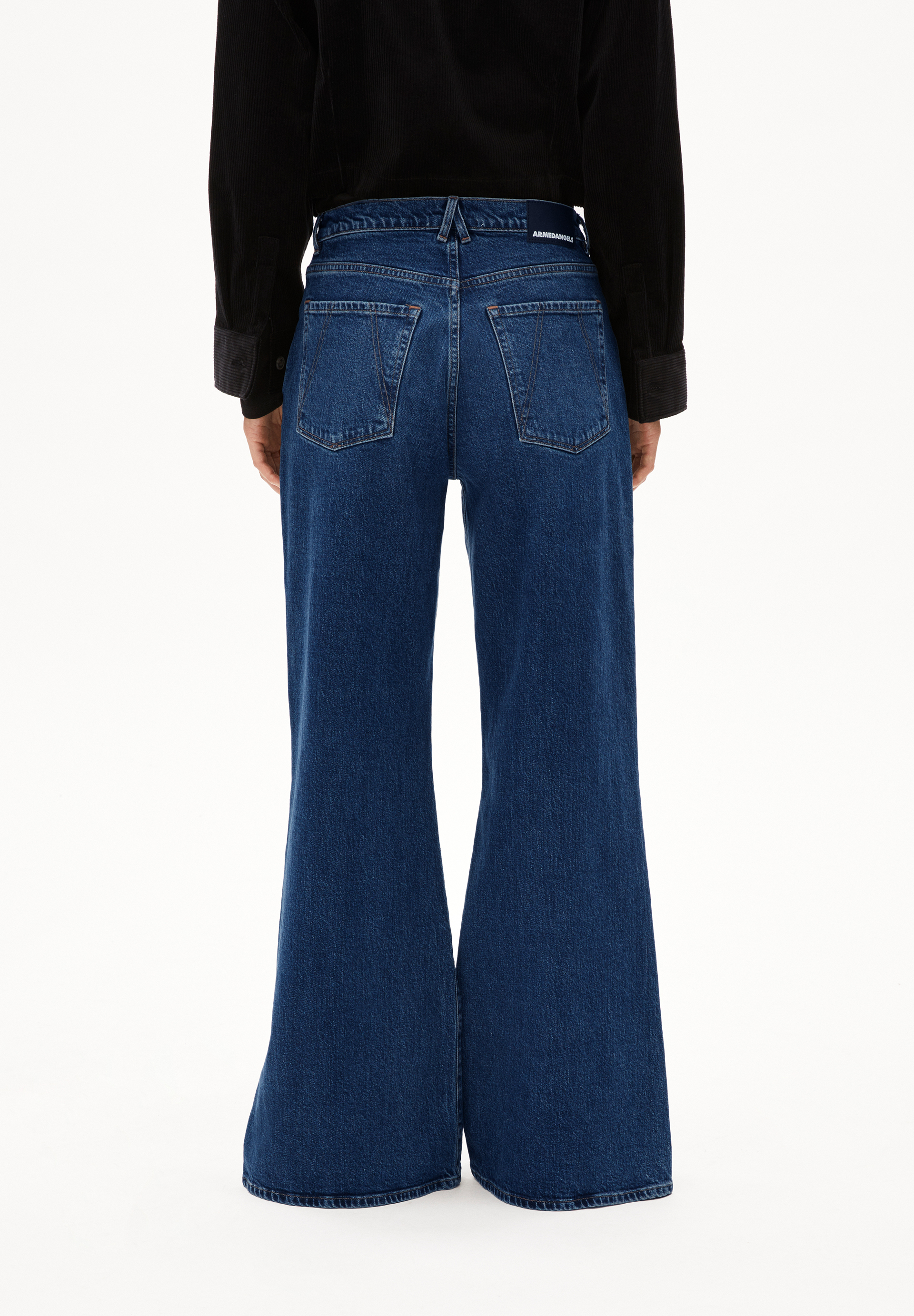 LIBRAAEA Wide Jeans Organic Cotton Mix Comfort-Stretch
