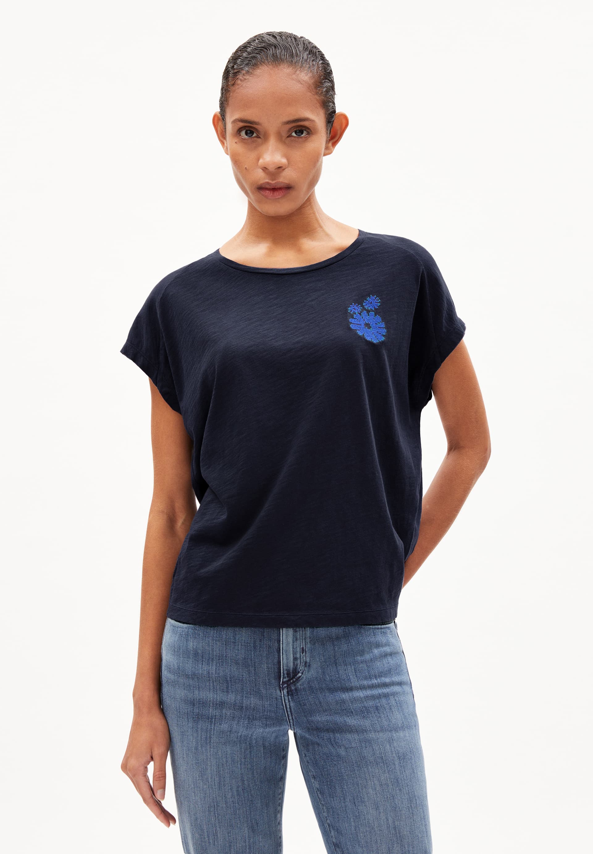 ONELIAA FAANCY T-Shirt Loose Fit aus Bio-Baumwolle